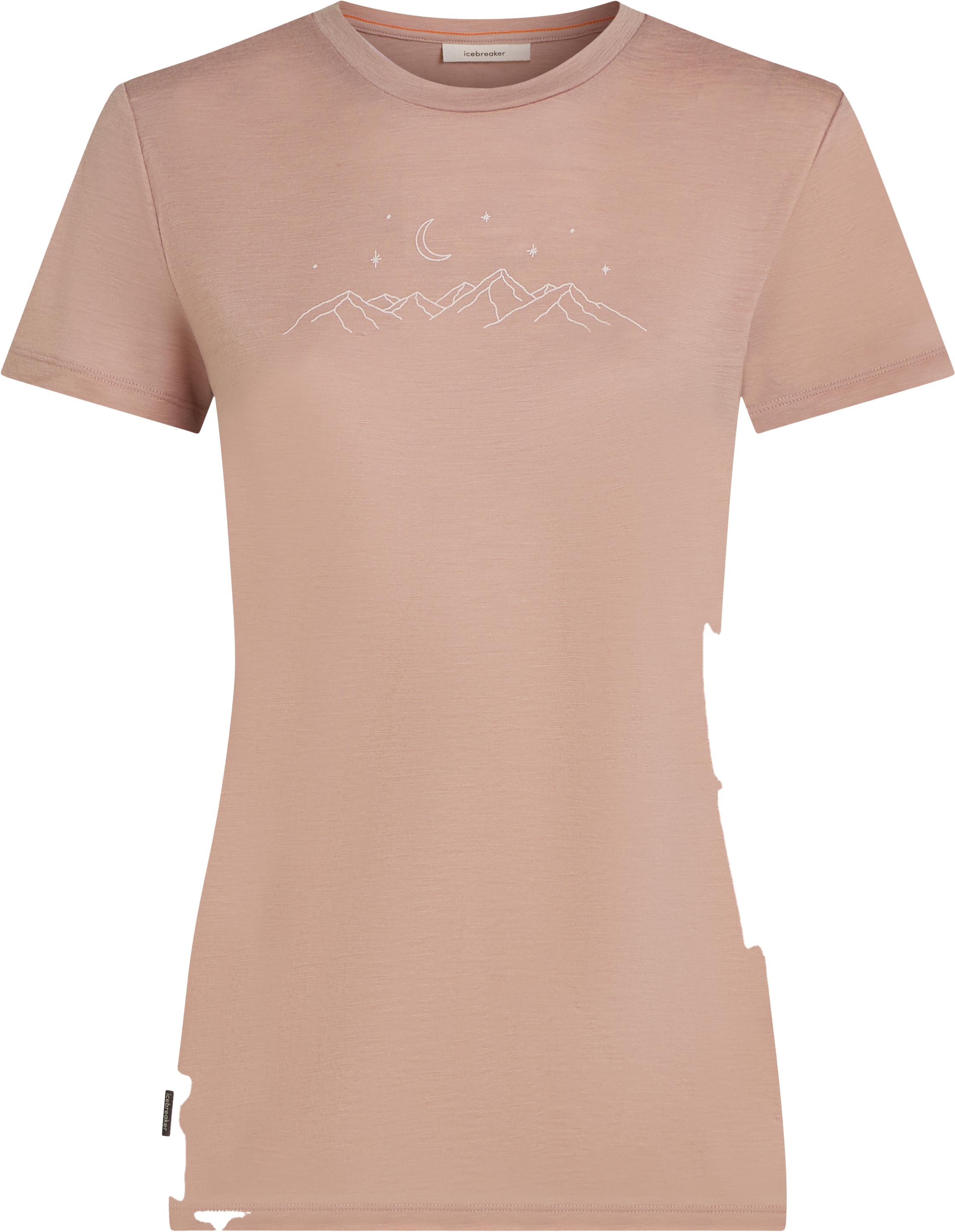 T-shirt de randonnée en laine de mérinos léger - W Merino 150 Tech Lite SS Tee Sparkling Stars Pink Quartz en Laine - Taille M