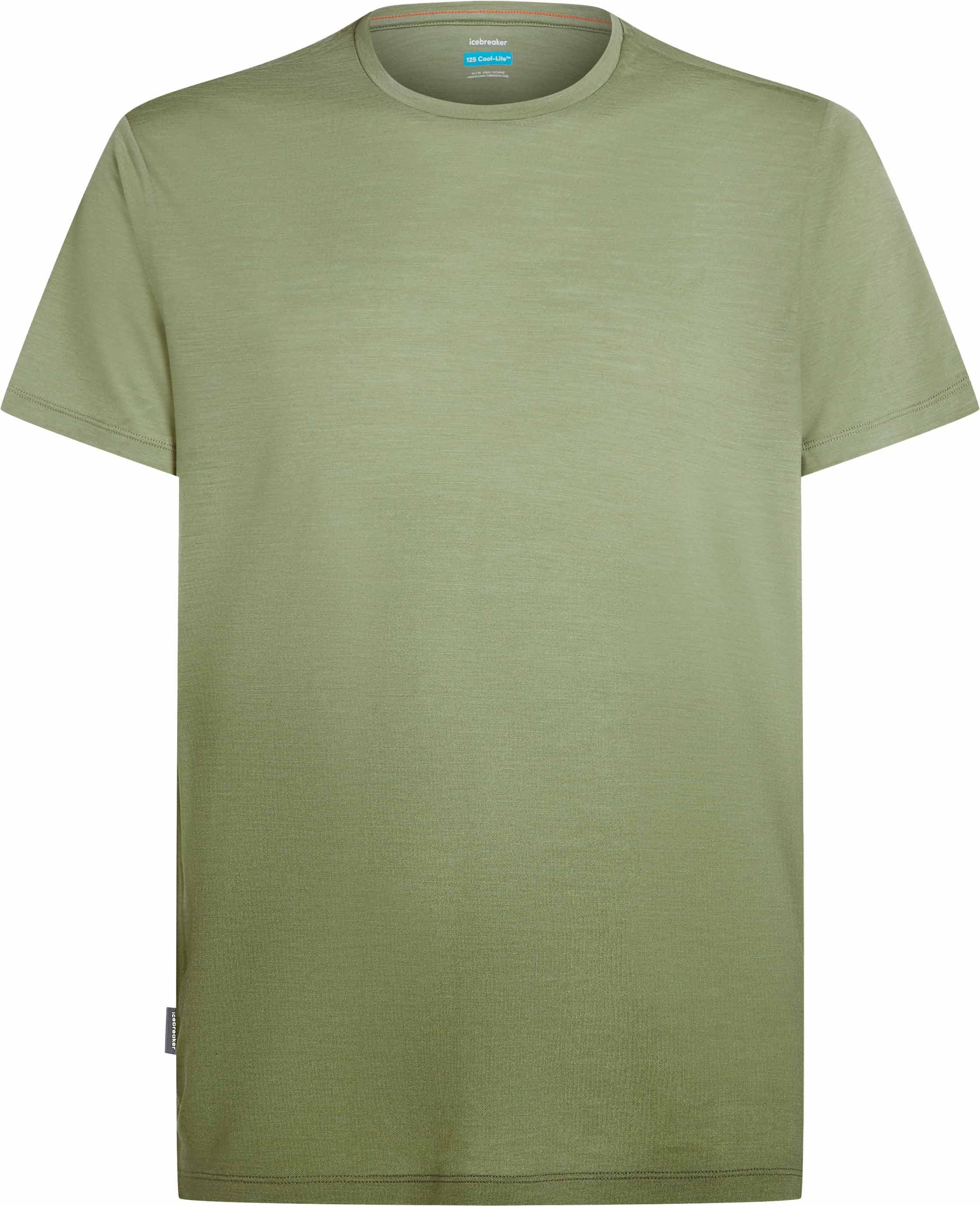 T-shirt de randonnée léger et respirant en laine de mérinos - M Merino Blend 125 Cool-Lite Sphere SS Tee Alta Lichen en Laine