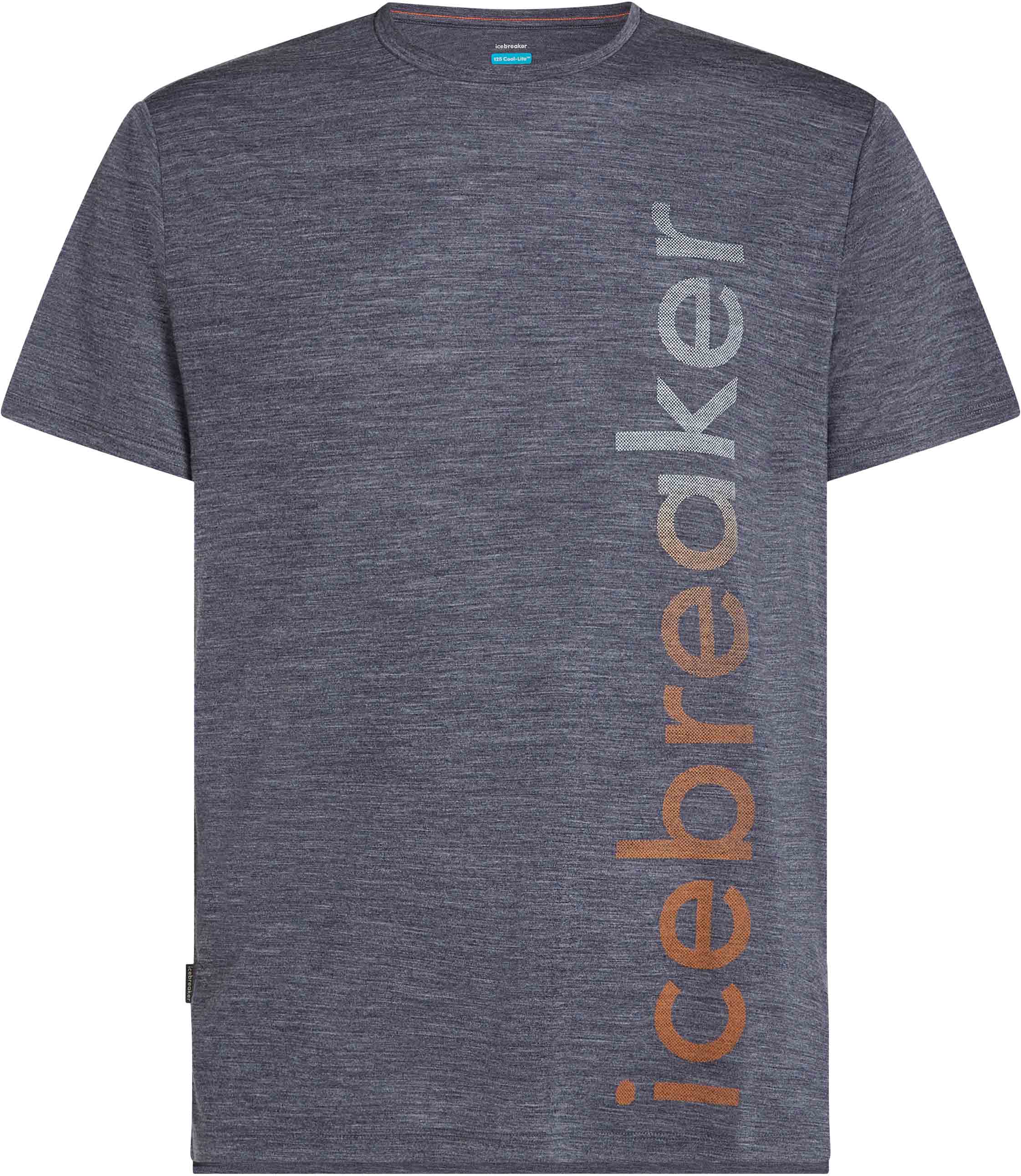 T-shirt de randonnée léger et respirant en laine de mérinos - M Merino Blend 125 Cool-Lite Sphere SS Tee Vrtcl Mdnight Navy Hthr pour