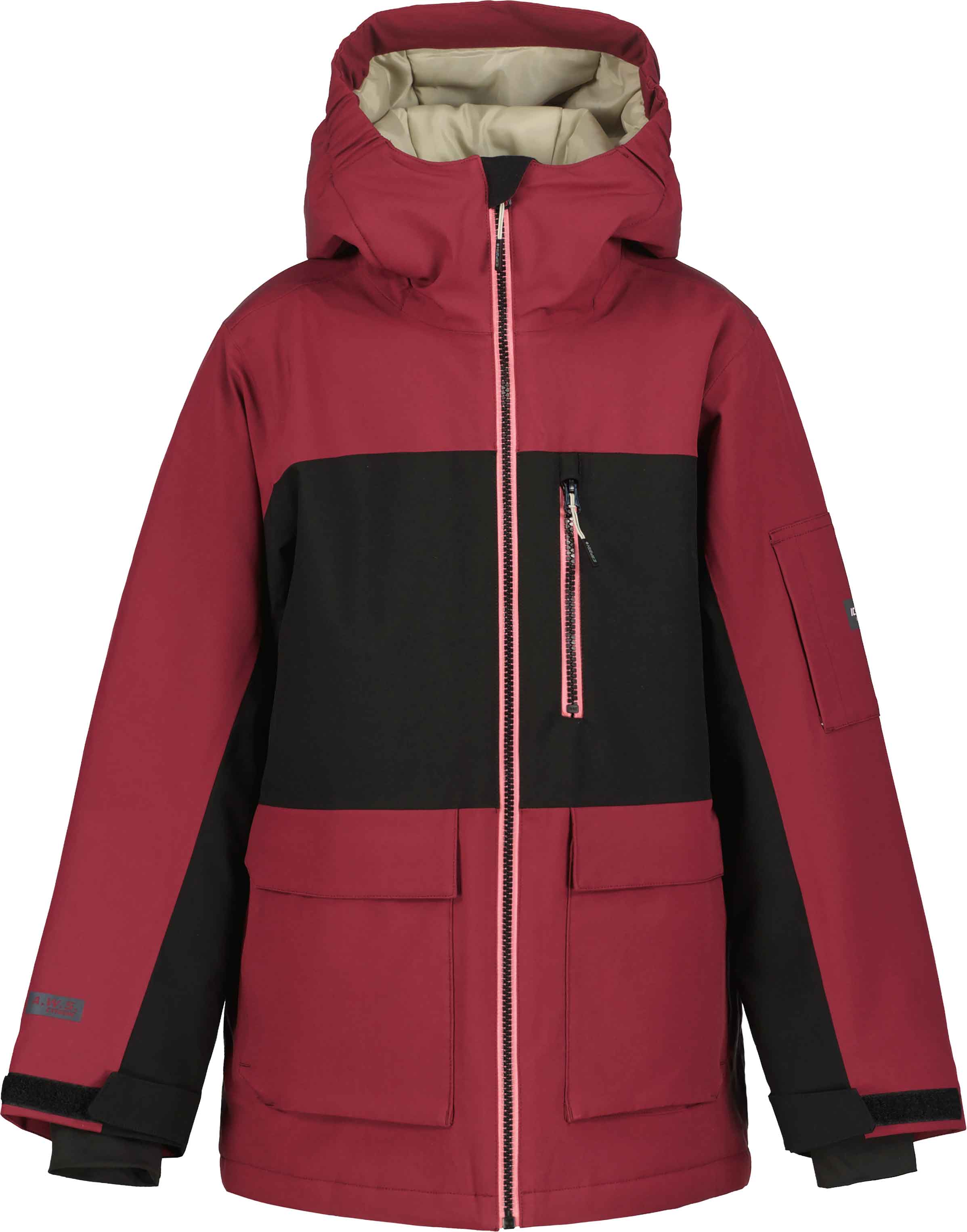 Stretch Ski /Snowboard Jacke Lamar Jr Bordeaux 2 Kindergröße 176 cm