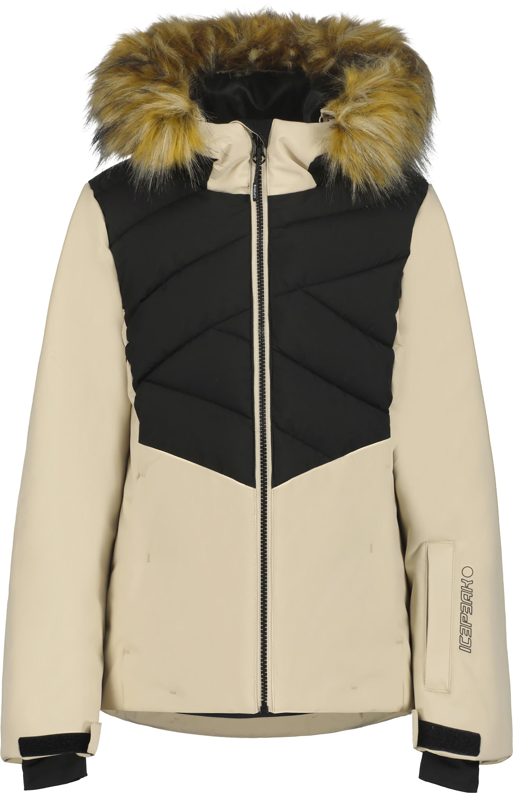 Ski /Snowboard Jacke Laval Jr Ciment Kindergröße 140 cm Grau
