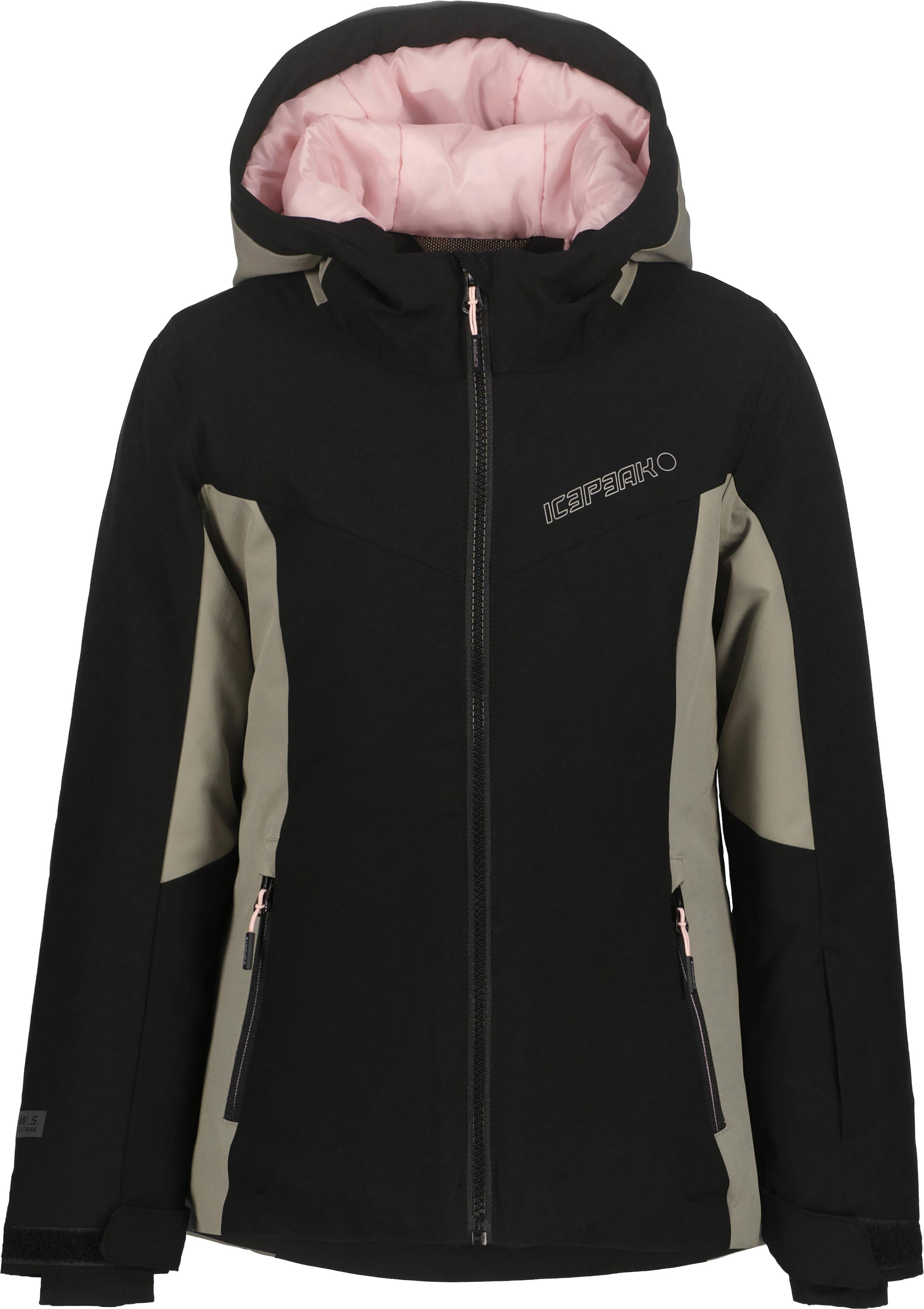 Stretch Ski /Snowboard Jacke Lanett Jr Noir Kindergröße 152 cm schwarz