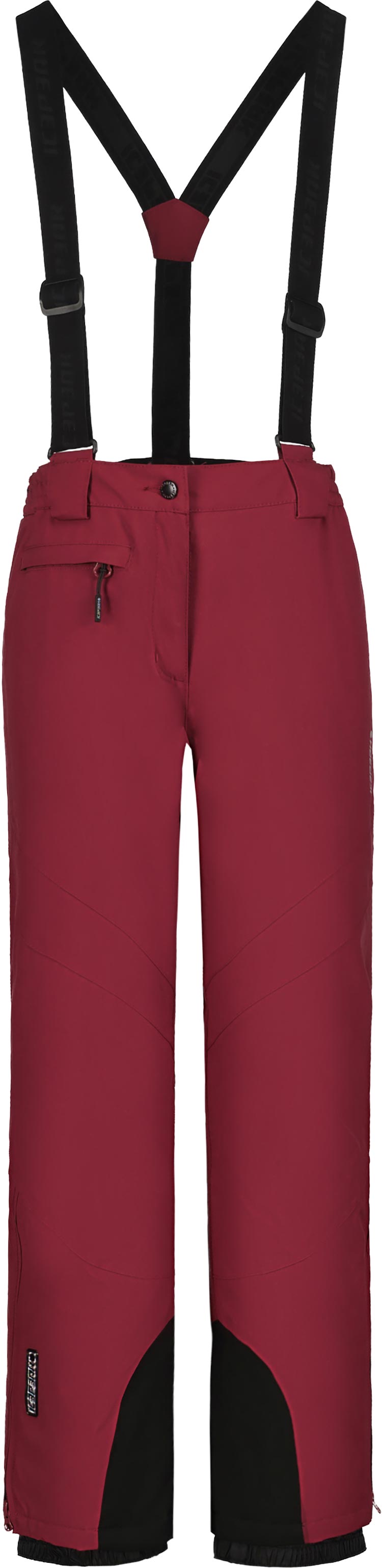 Ski/Snowboard Hose Lagos Jr Bordeaux Kindergröße 176 cm
