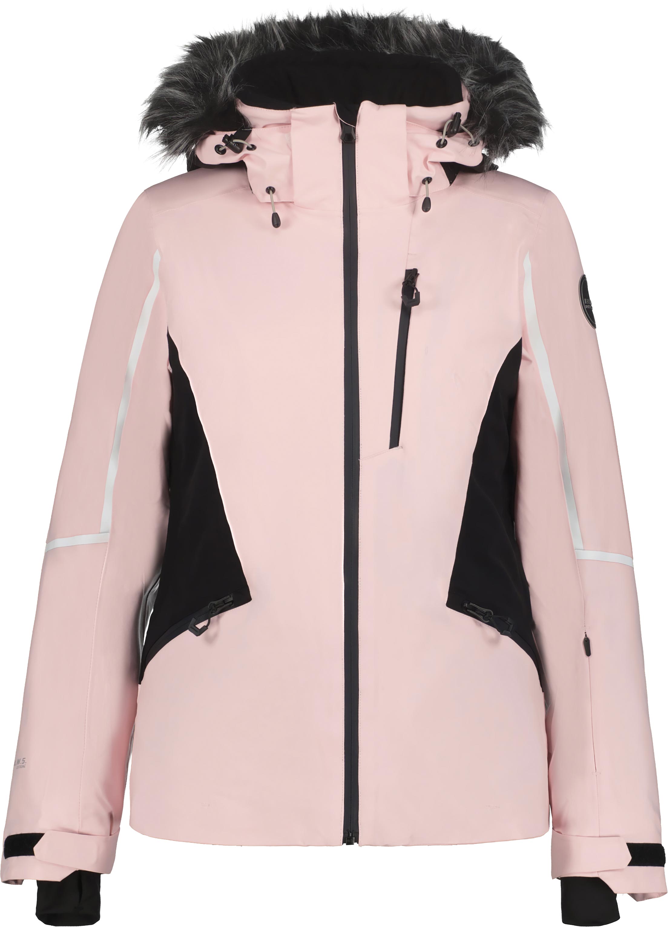 Stretch Ski /Snowboard Jacke Fayette W Rose Clair für Damen Größe 38 FI Rosa