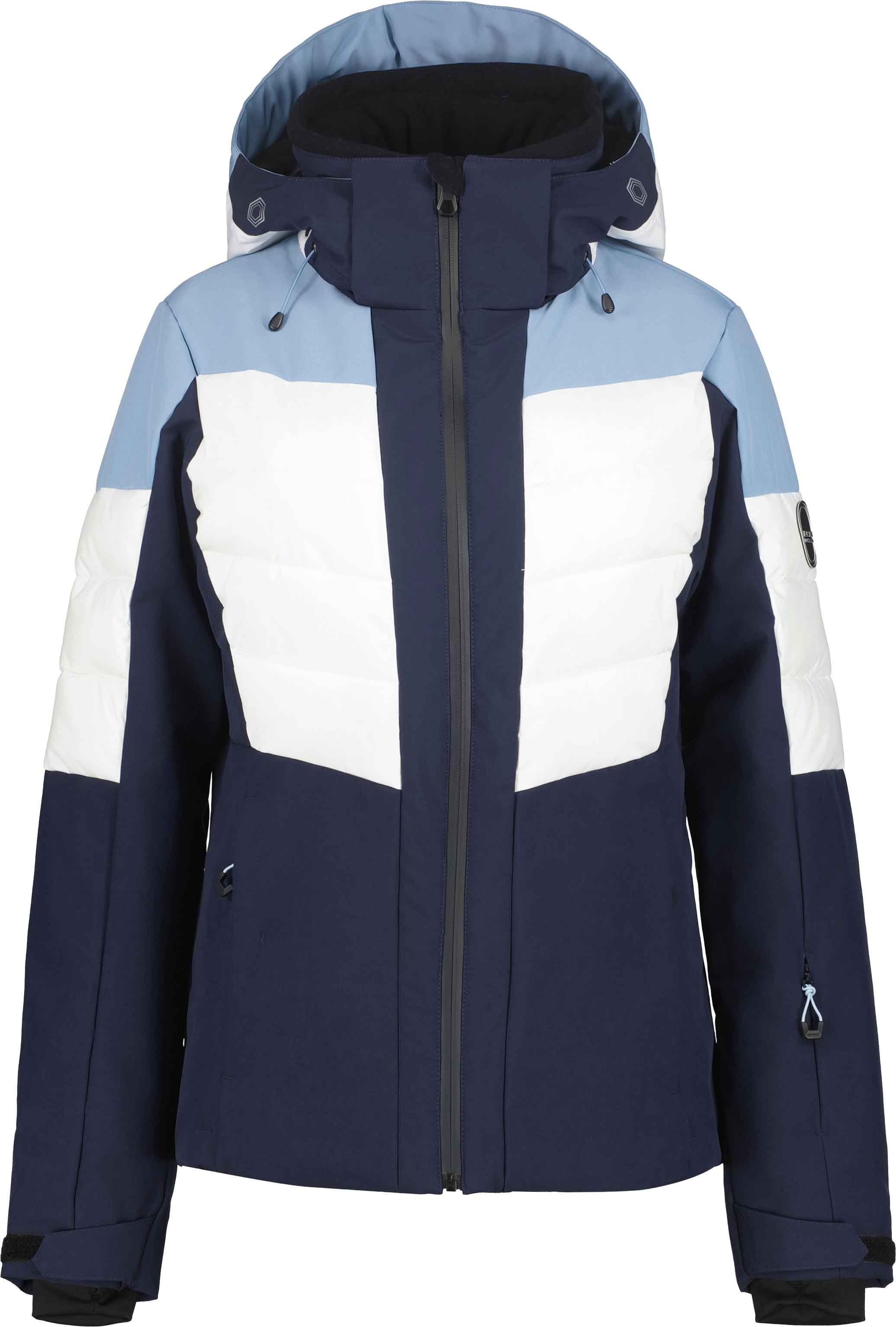 Stretch Ski /Snowboard Jacke Florala W Bleu Fonce für Damen Größe 40 FR Navy blau
