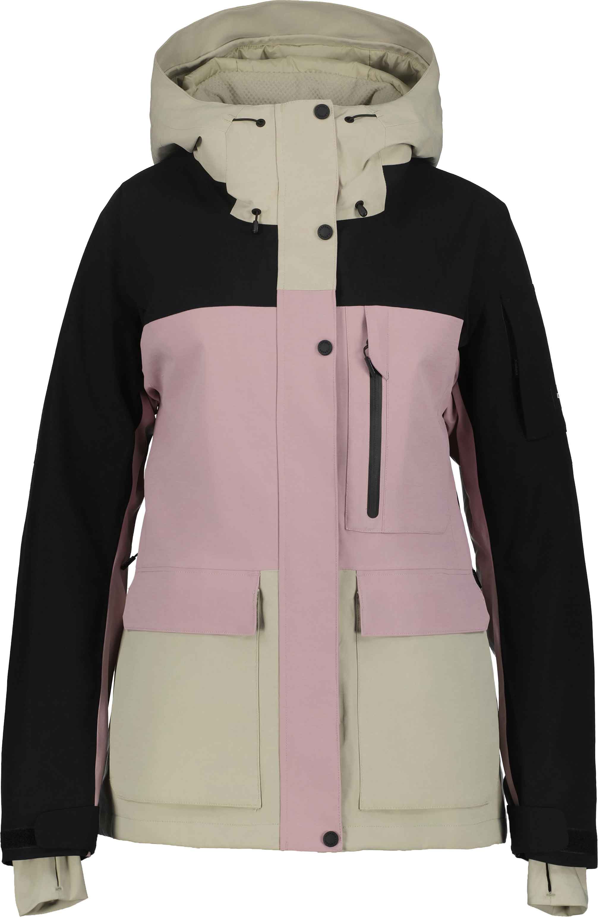 Ski /Snowboard Stretch Jacke Curran W Rose für Damen Größe 36 FI Rosa