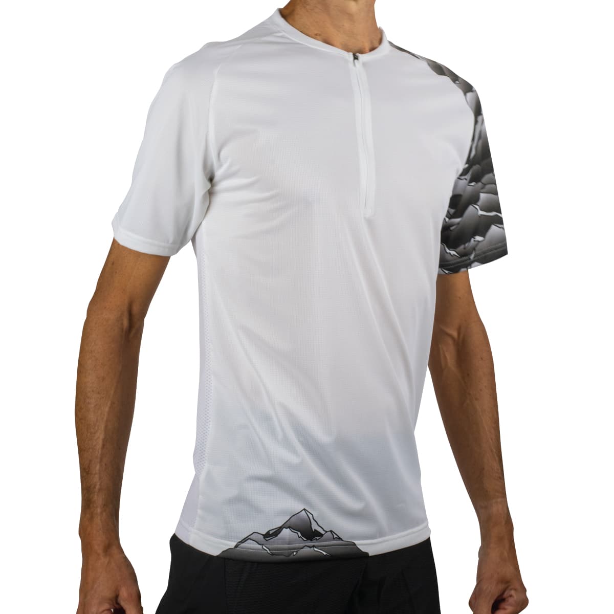 T-shirt de trail/running - Short Sleeve Koulm - Taille M - Blanc