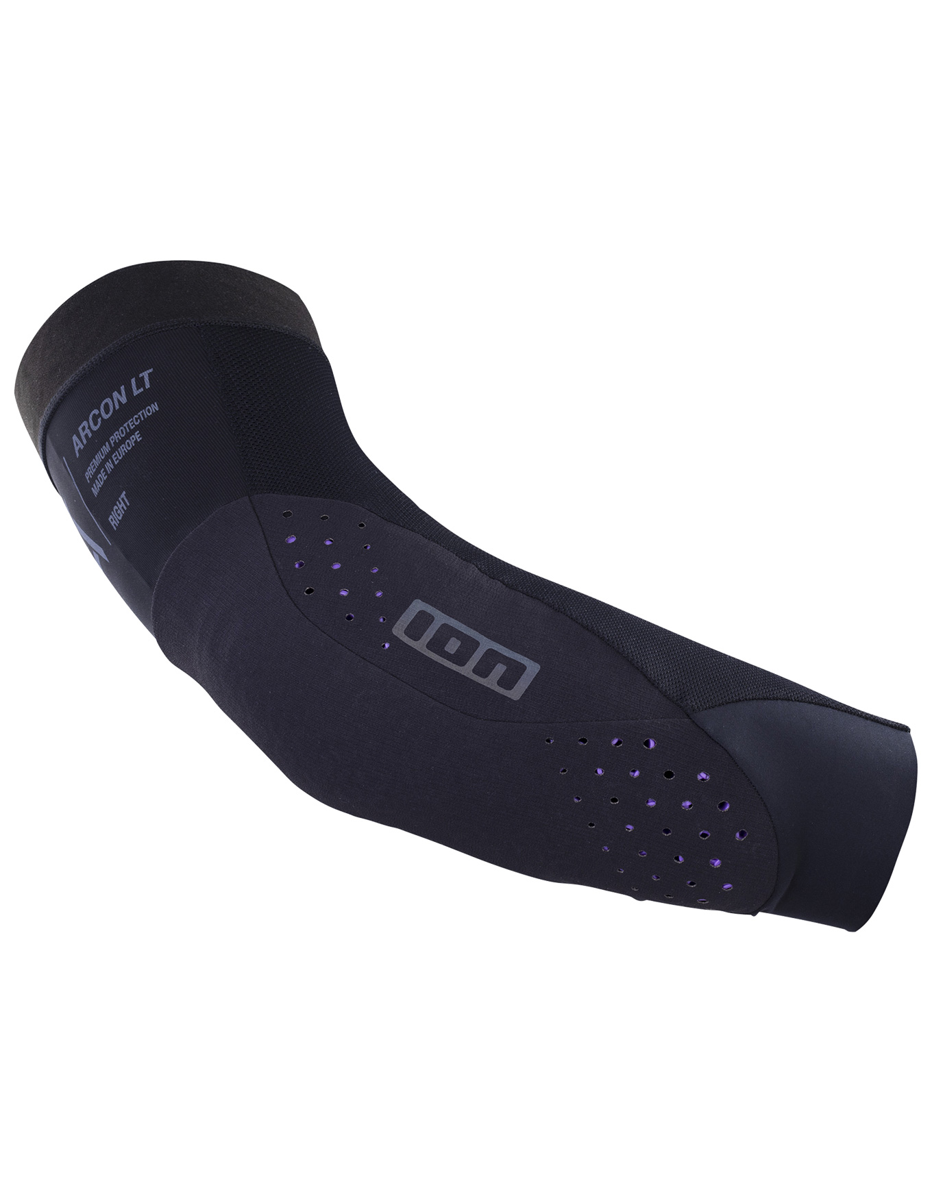 Coudière légère et résistante - Elbow Guard Arcon Lt Black en Nylon - Taille L - Noir