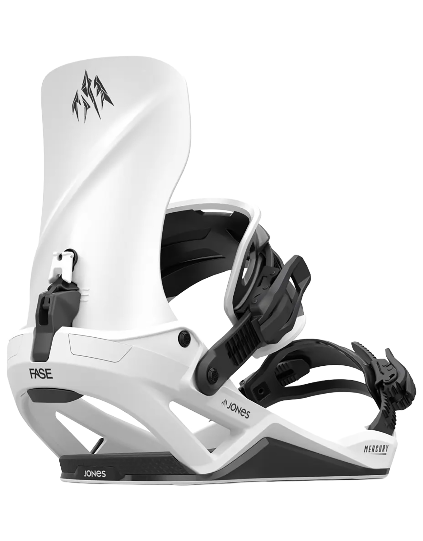 Snowboardbindungen Mercury Fase Cloud White Größe 44,5-48 Weiß