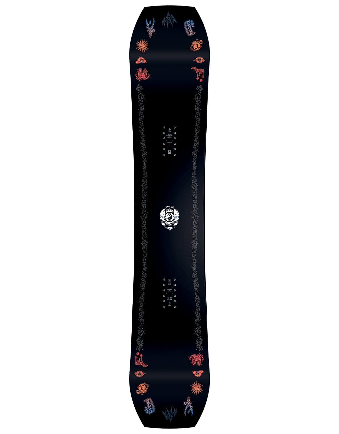 Snowboard freestyle Tweaker Pro 2026 für Herren Größe 159 cm schwarz