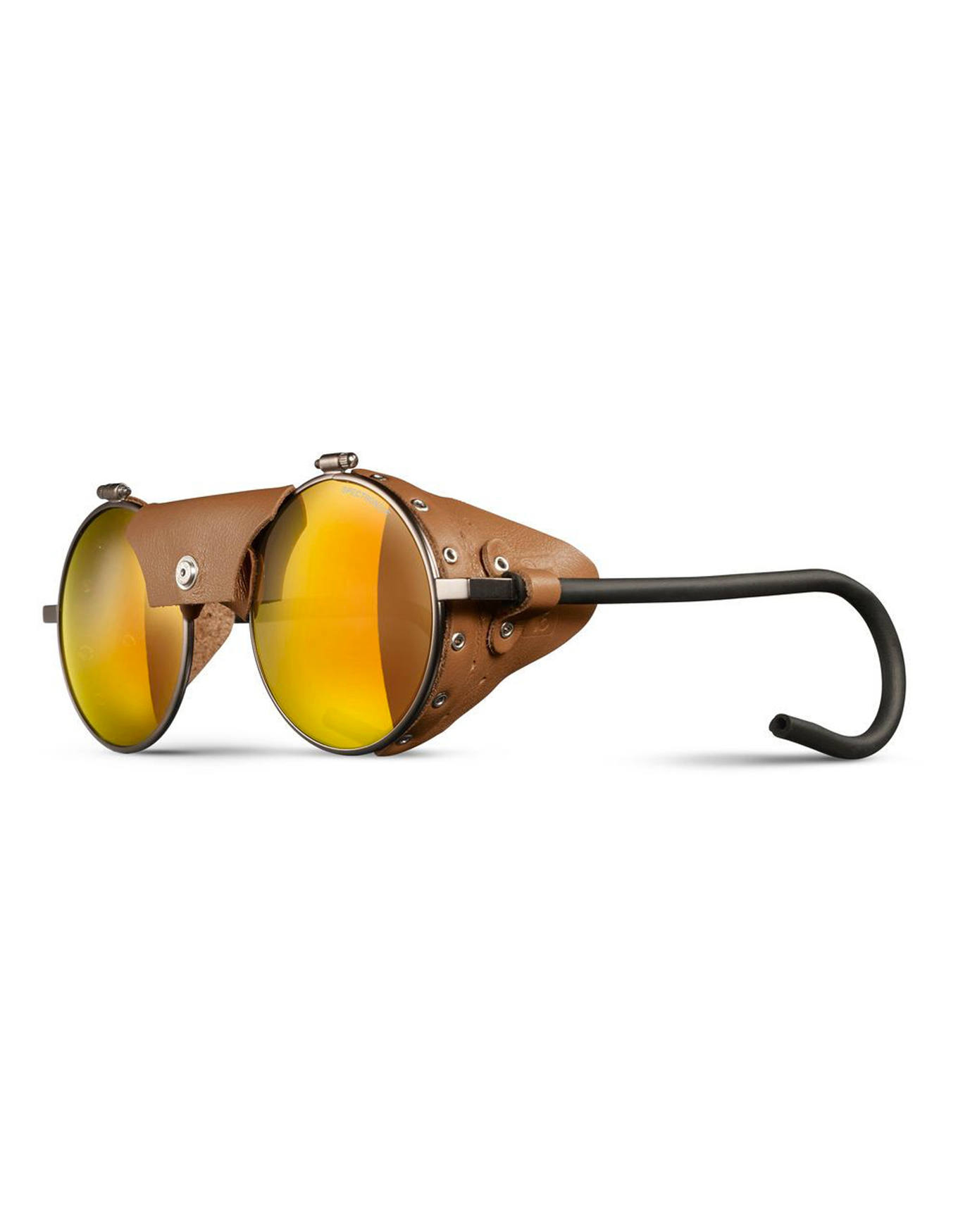 Lunettes de soleil d'alpinisme - Vermont Classic Marron Spectron 3 en Cuir