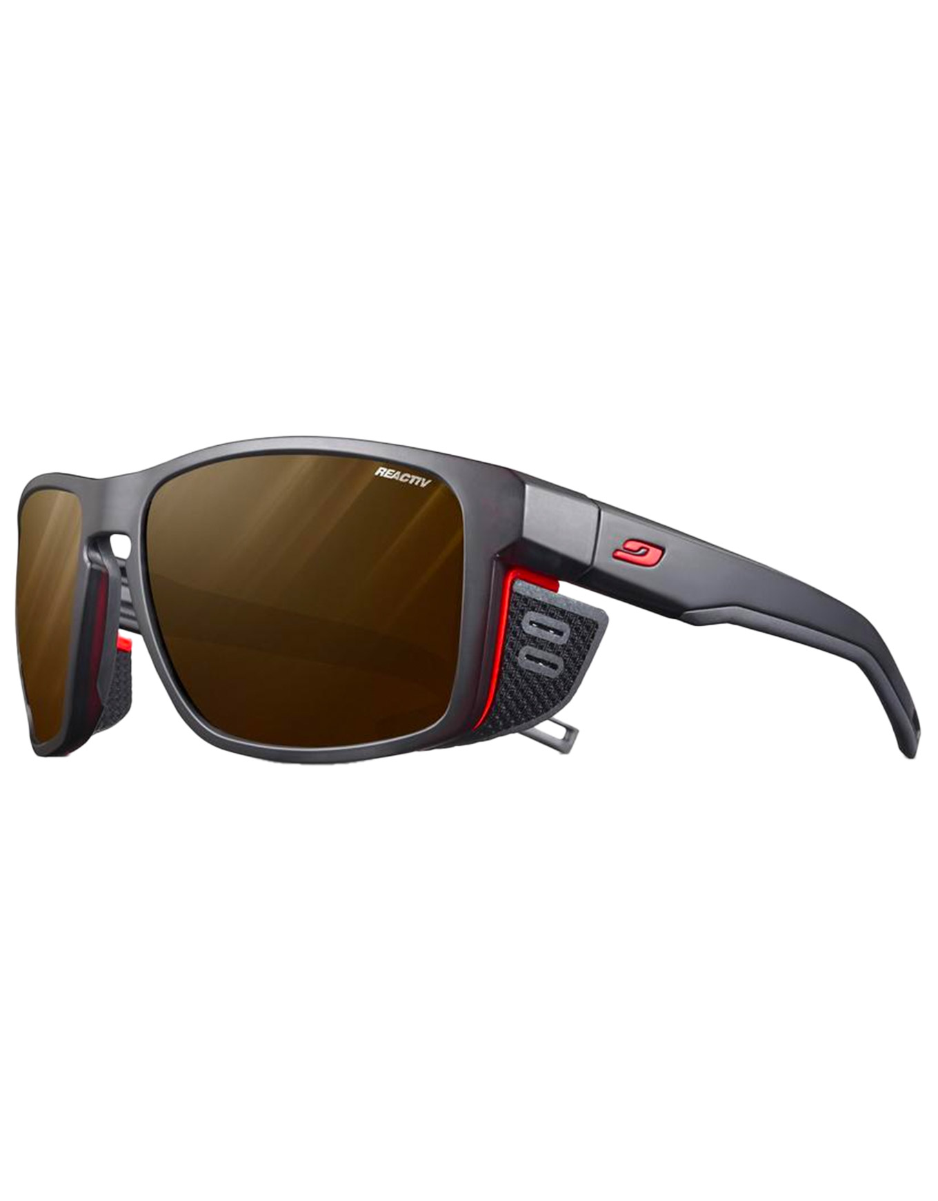 Lunettes de soleil - Shield M Noir/Orange Reactiv 2-4 Polarized