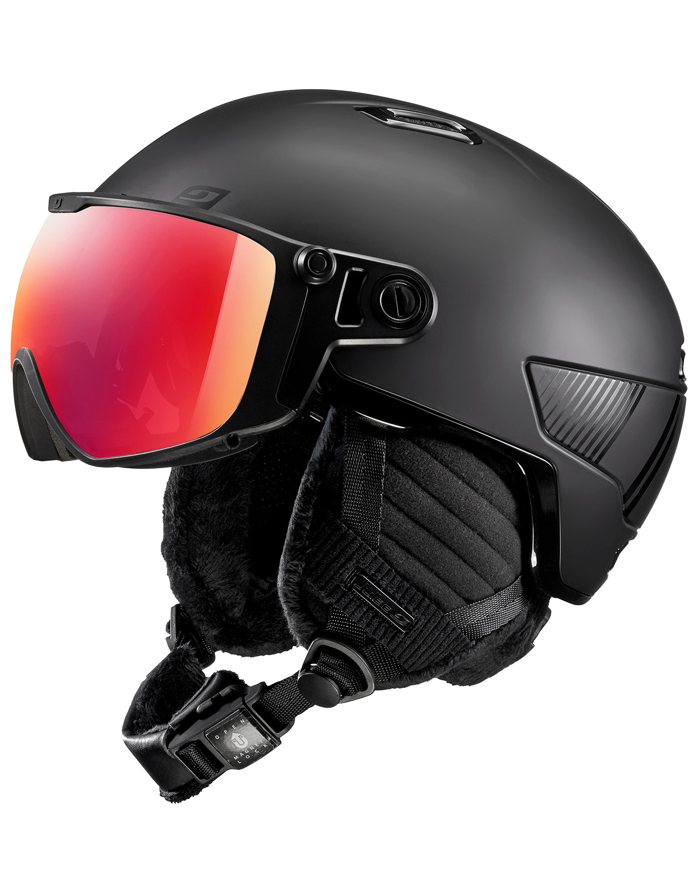 Skihelm Globe Evo Mips Reactiv 1-3 LA Black für Herren Größe 54-58 cm schwarz
