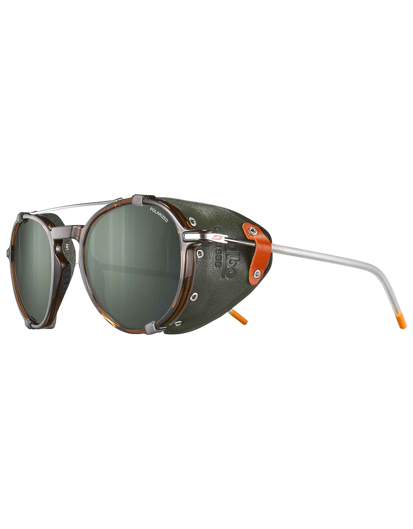 Lunettes de soleil - Legacy Marron/Kaki/Orange Spectron 3 Polarized en Cuir