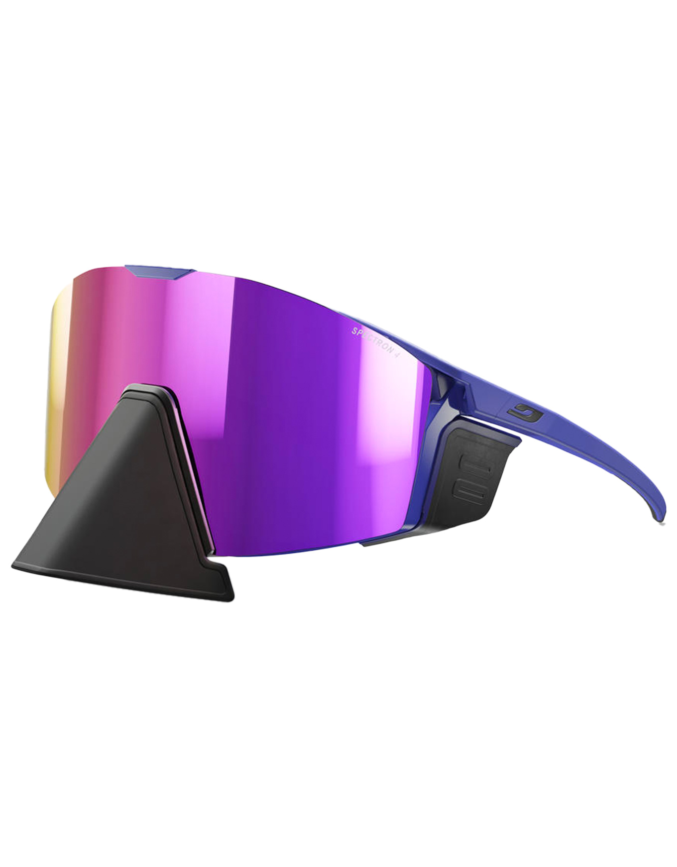 Sonnenbrille Edge Cover Bleu/Noir Spectron 4 Blau