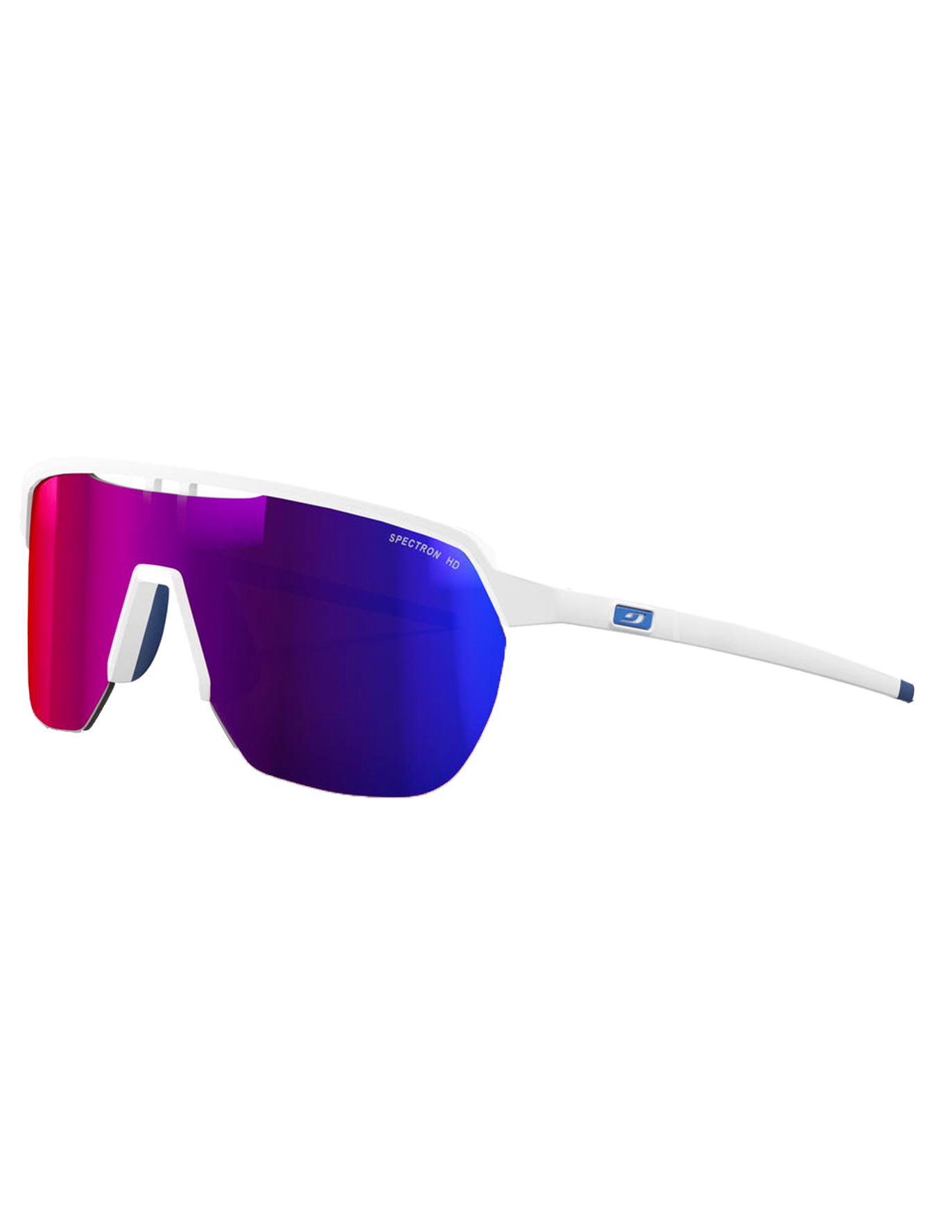 Sonnenbrille Frequency Blanc/Bleu Spectron HD 3 Weiß