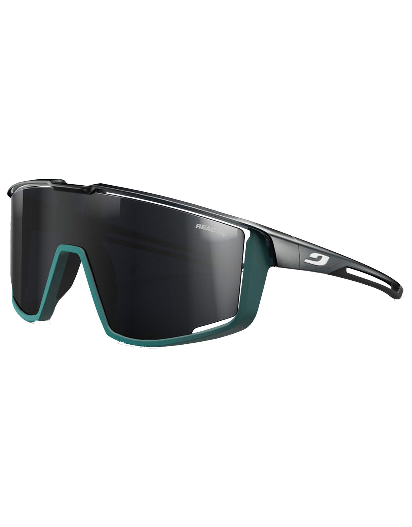 Sonnenbrille Fury Noir/Vert Mat Reactiv 0-3 schwarz
