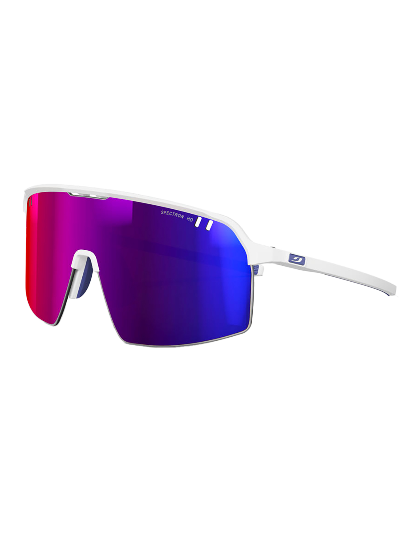 Sonnenbrille Intensity Blanc/Bleu Spectron HD 3 Weiß