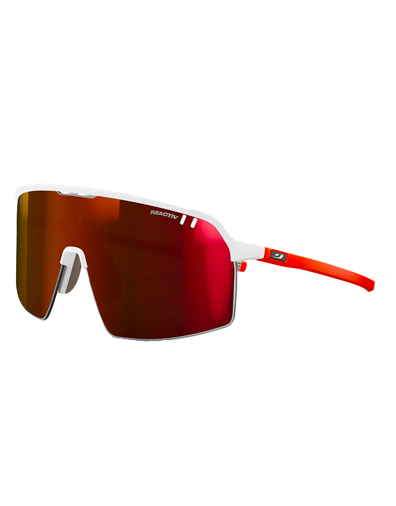 Lunettes de soleil photochromiques - Intensity Blanc/Orange Fluo Reactiv 0-3 High Contrast
