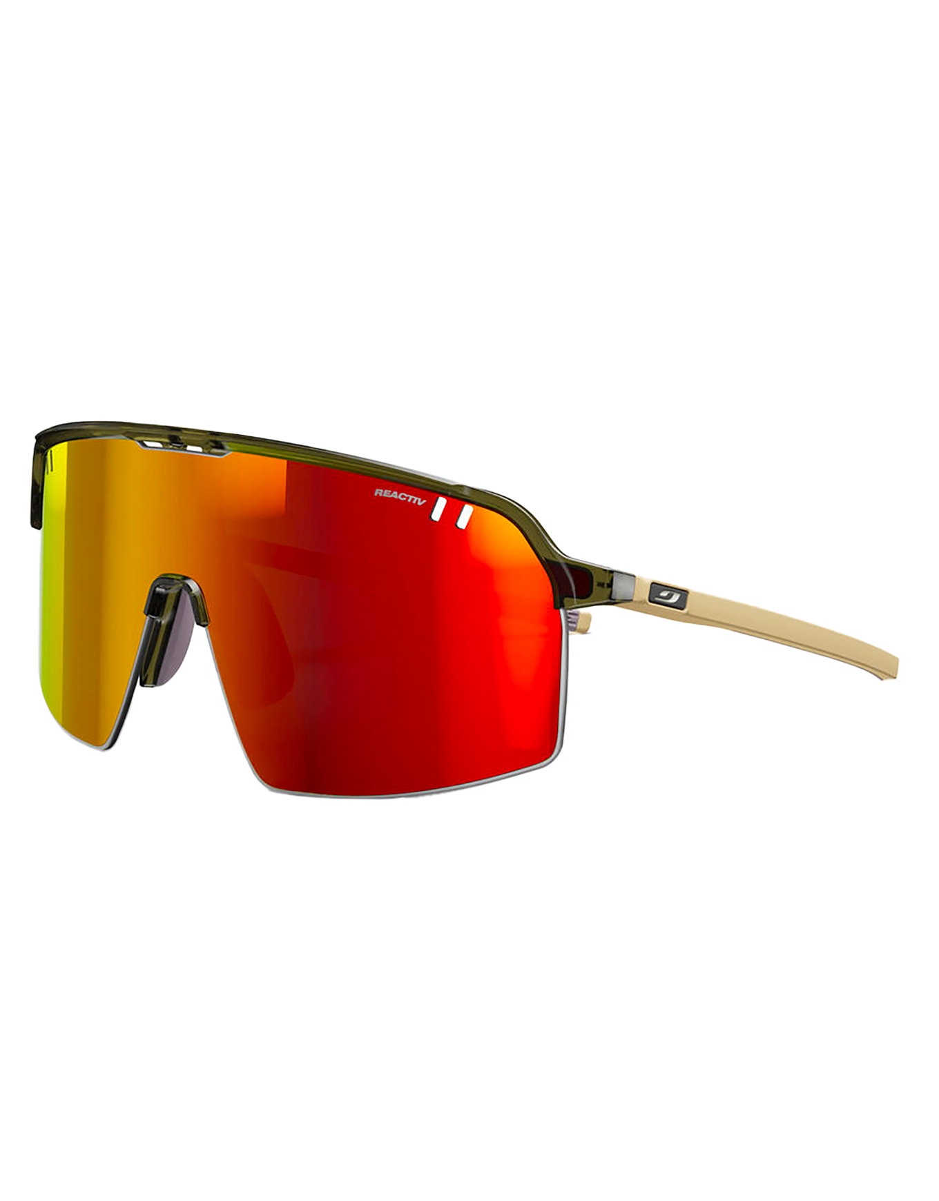 Sonnenbrille Intensity Vert Kaki/Beige Mat Reactiv 1-3 Light Amplifier Khaki