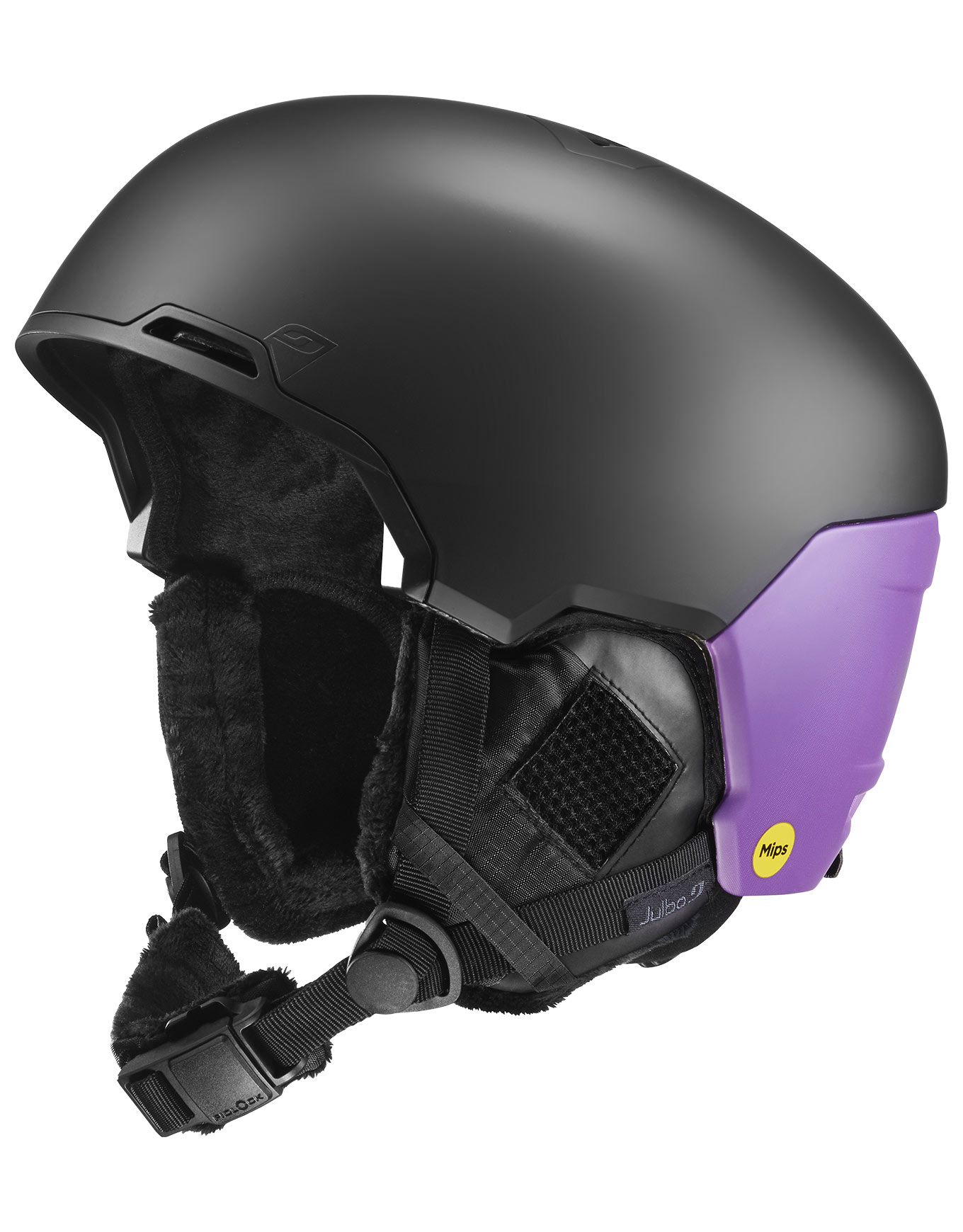 Casque de ski/snowboard - Hyperion Mips Black/Purple - Taille 54-58 cm - Noir