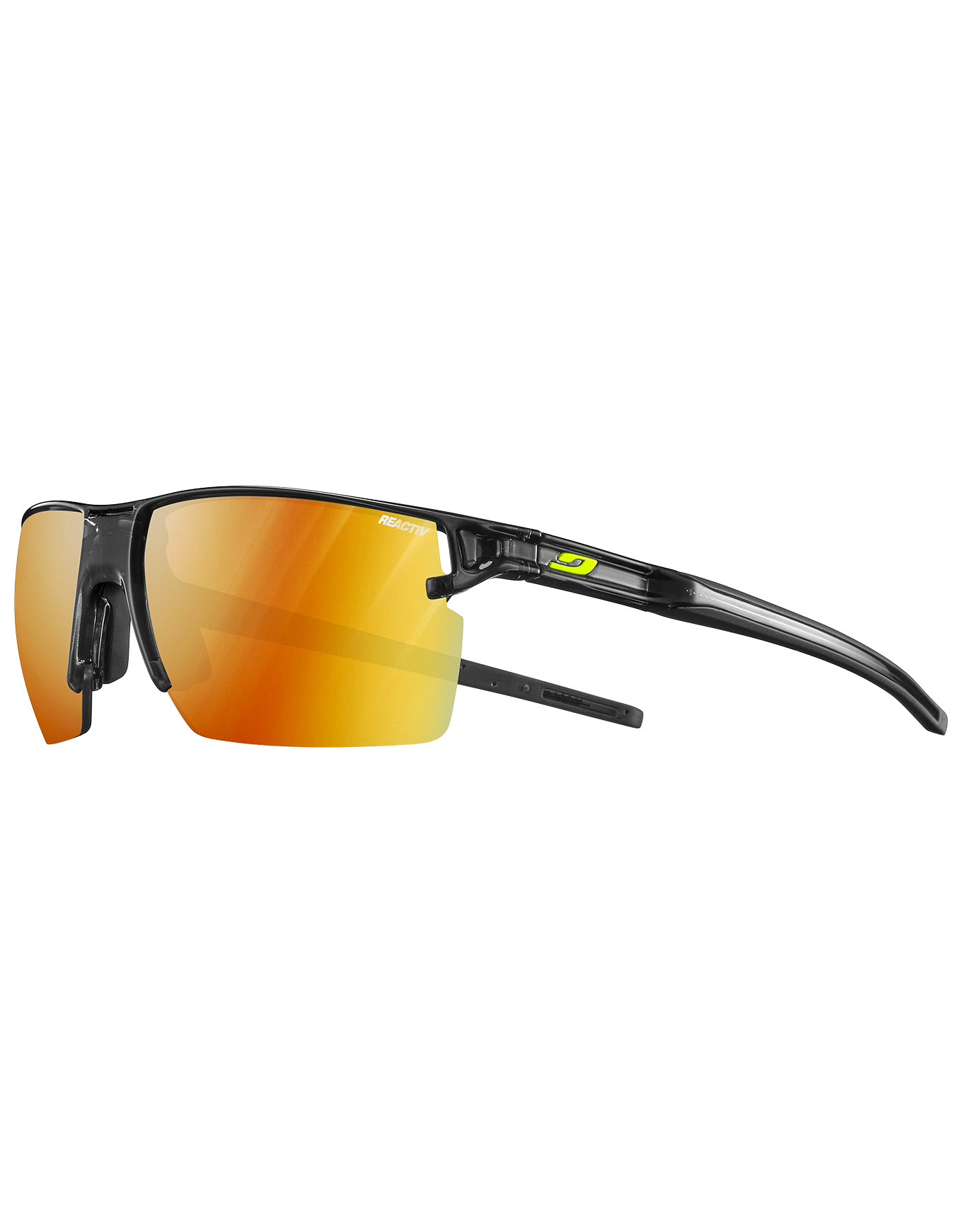 Julbo - Photochromatische Sonnenbrillen - Outline Noir Trans Brill RV 1-3  - sch