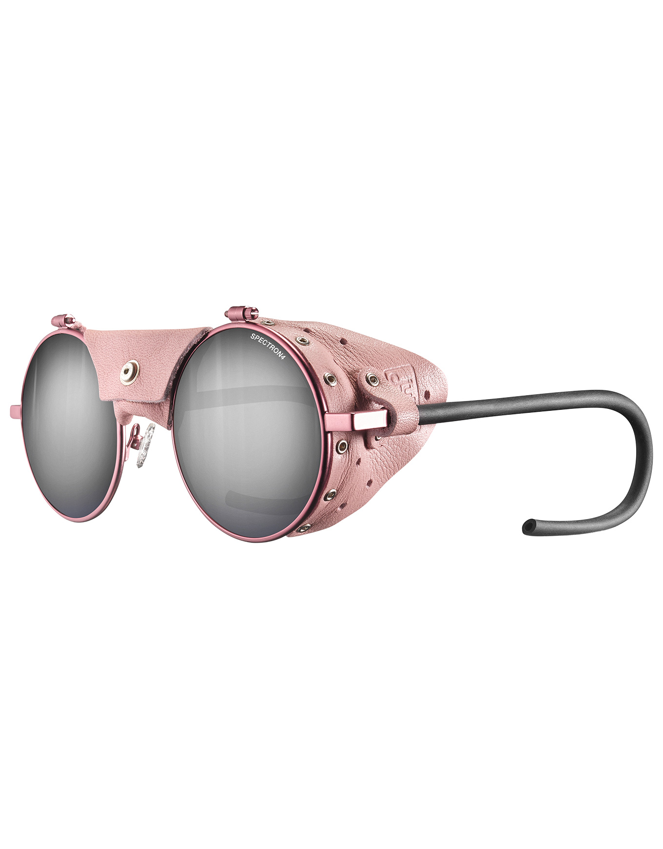 Sonnenbrille Vermont Rose SP 4 aus Leder Rosa