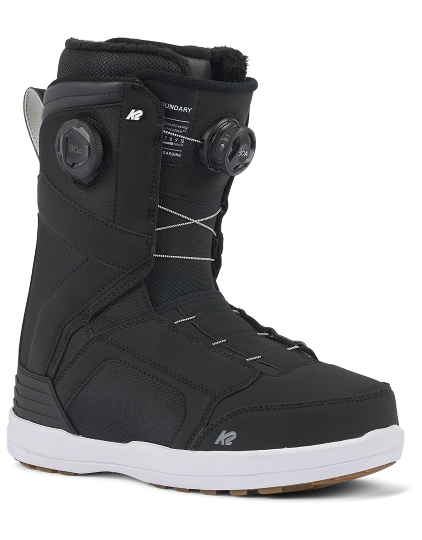 All-Mountain Snowboard-Boots Boundary Black für Herren Größe 44 schwarz