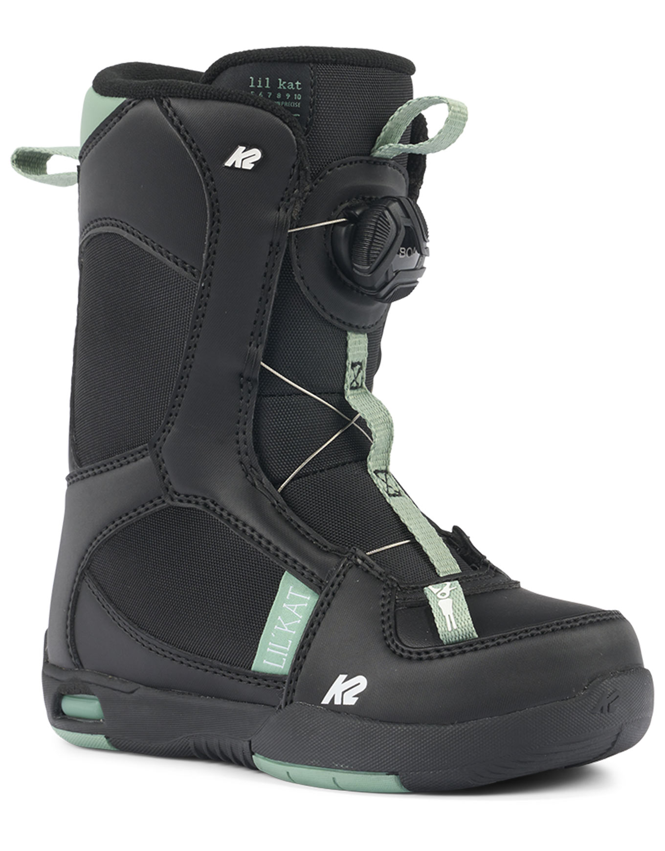Snowboard-Boots Lil Kat Black Kindergröße 28 schwarz