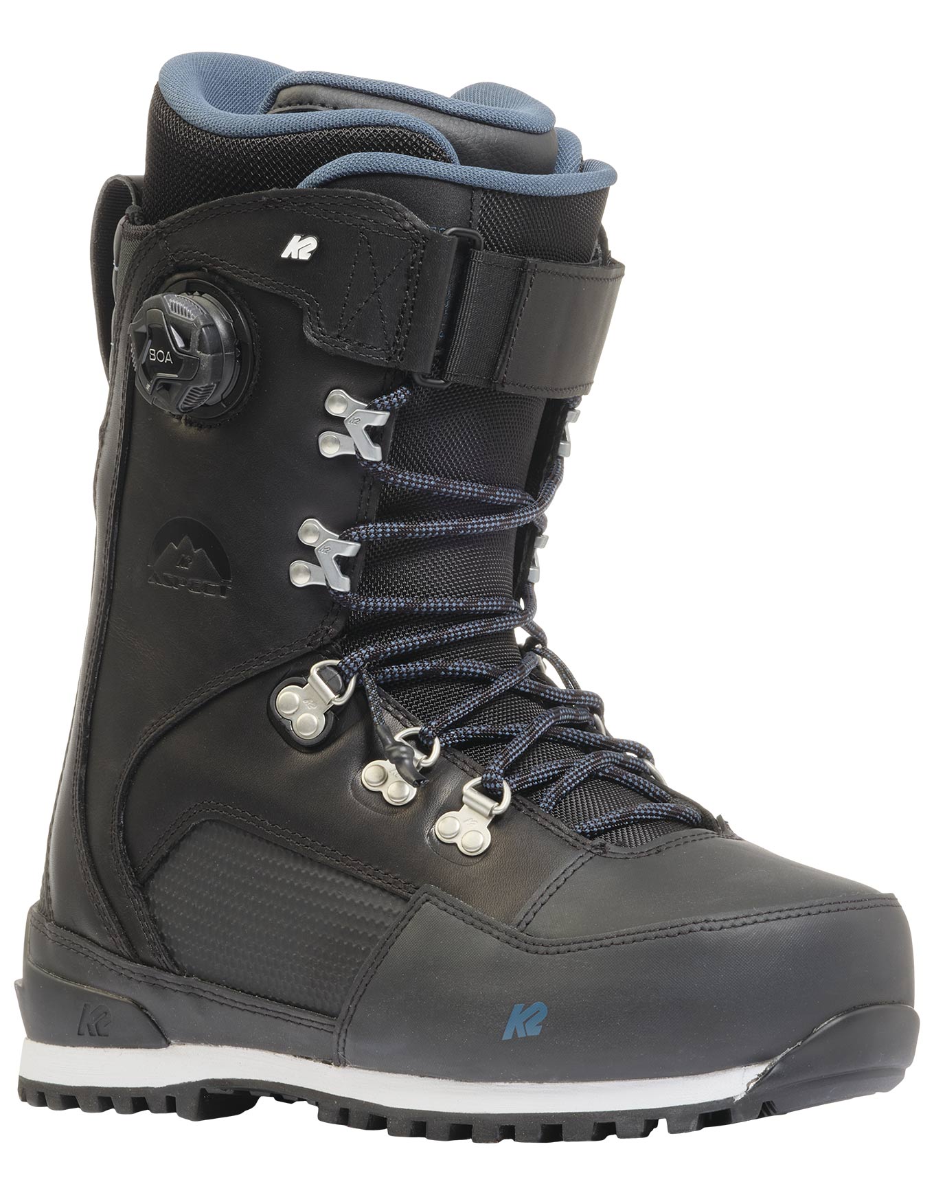 All-Mountain Freeride Snowboard Boots Aspect Black für Herren Größe 45 schwarz