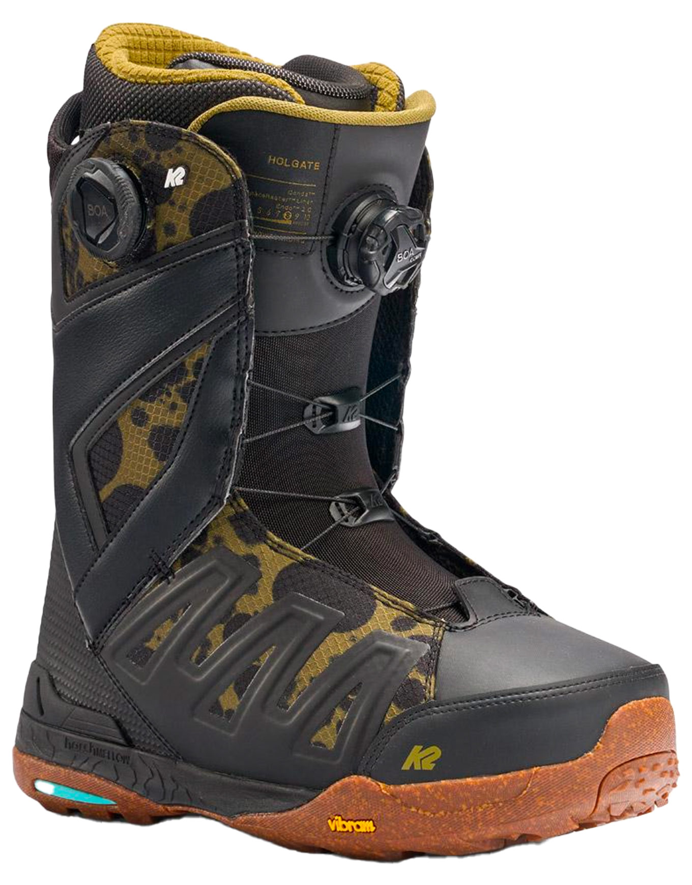 All-Mountain Freeride Snowboard Boots Holgate Black für Herren Größe 44 schwarz