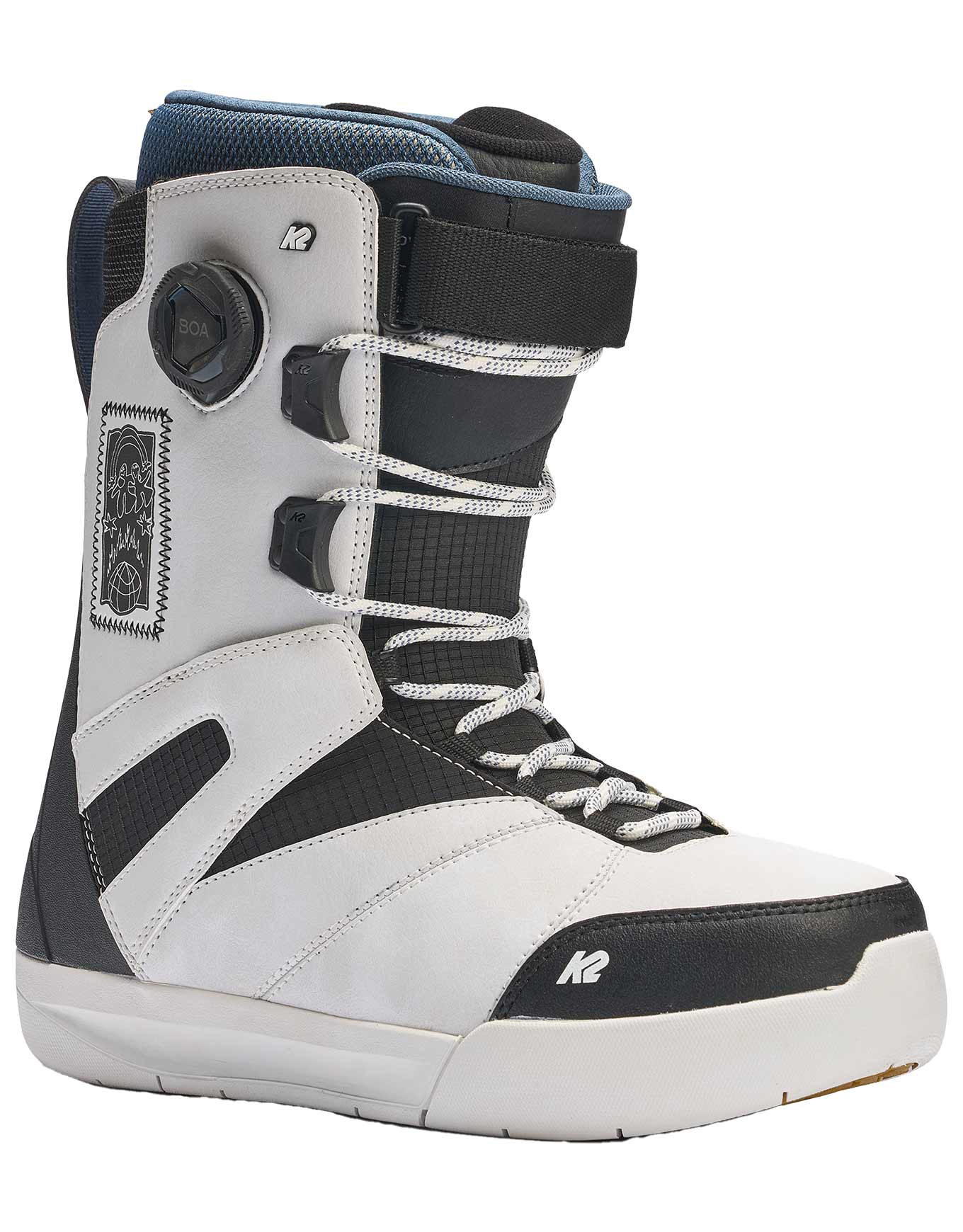Freestyle Snowboard Boots Overdraft White für Herren Größe 45 Weiß