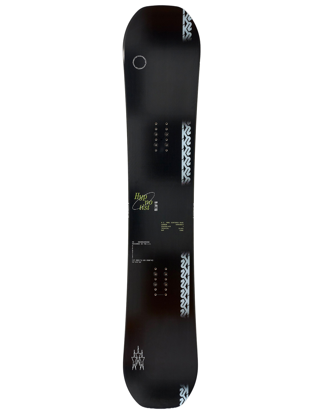 Freestyle-Snowboard – Herren – Hypnotist Hypnotist 2026 für Herren Größe 158 cm schwarz
