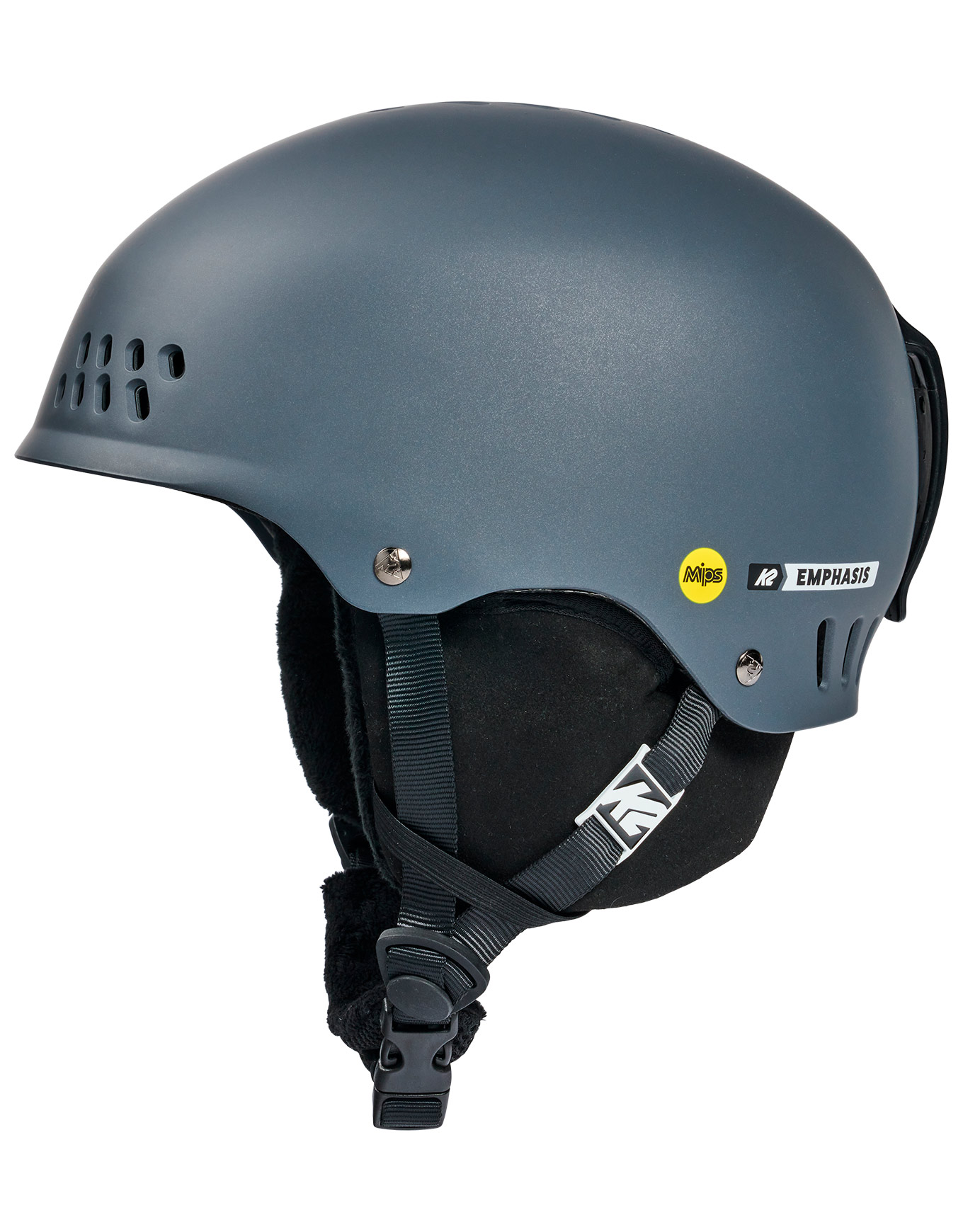 Casque de ski/snowboard - Emphasis Mips Matte Pearl Charcoal - Taille S - Gris