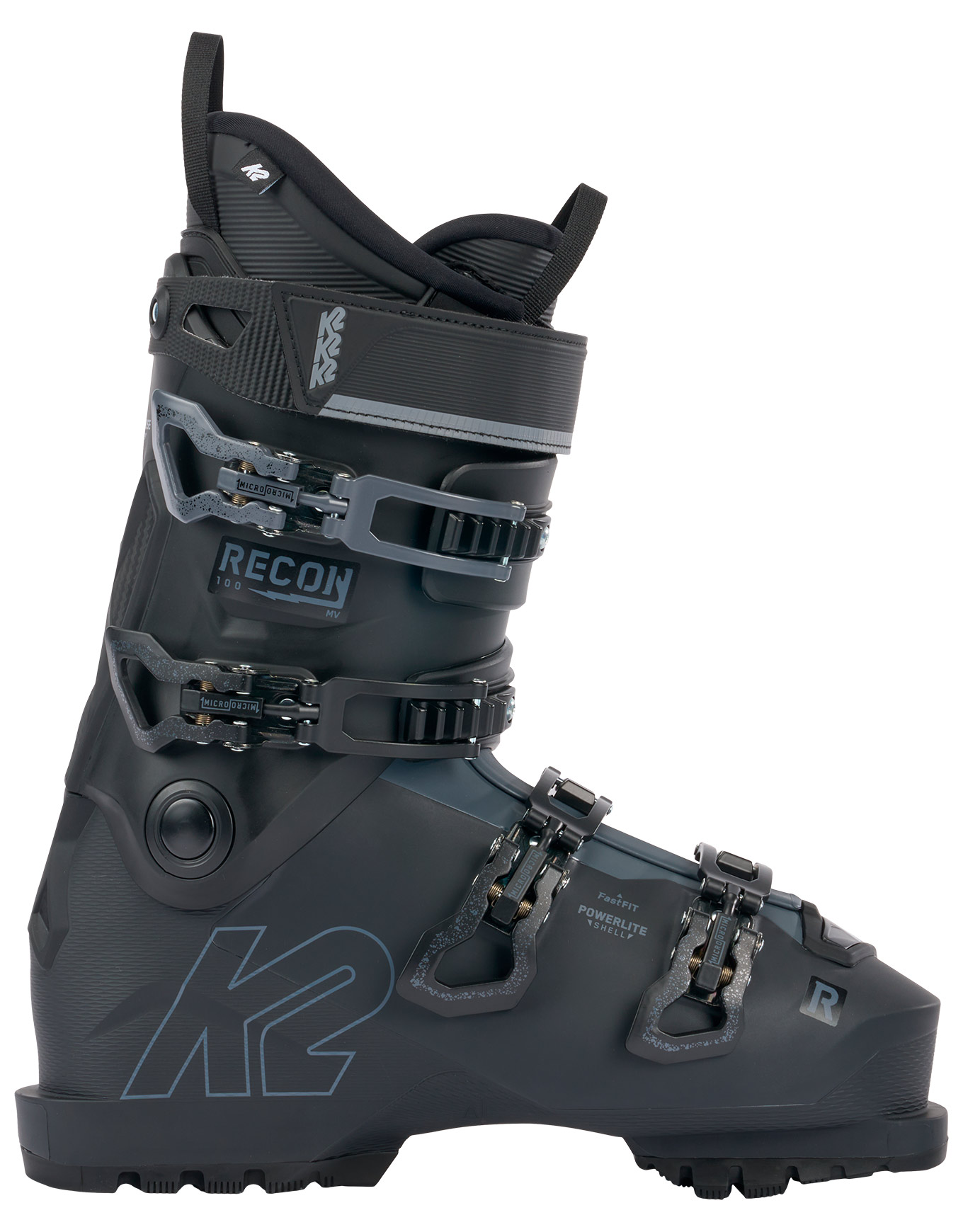 Chaussures de ski alpin - Recon 100 Mv - Taille 47,5 - Noir