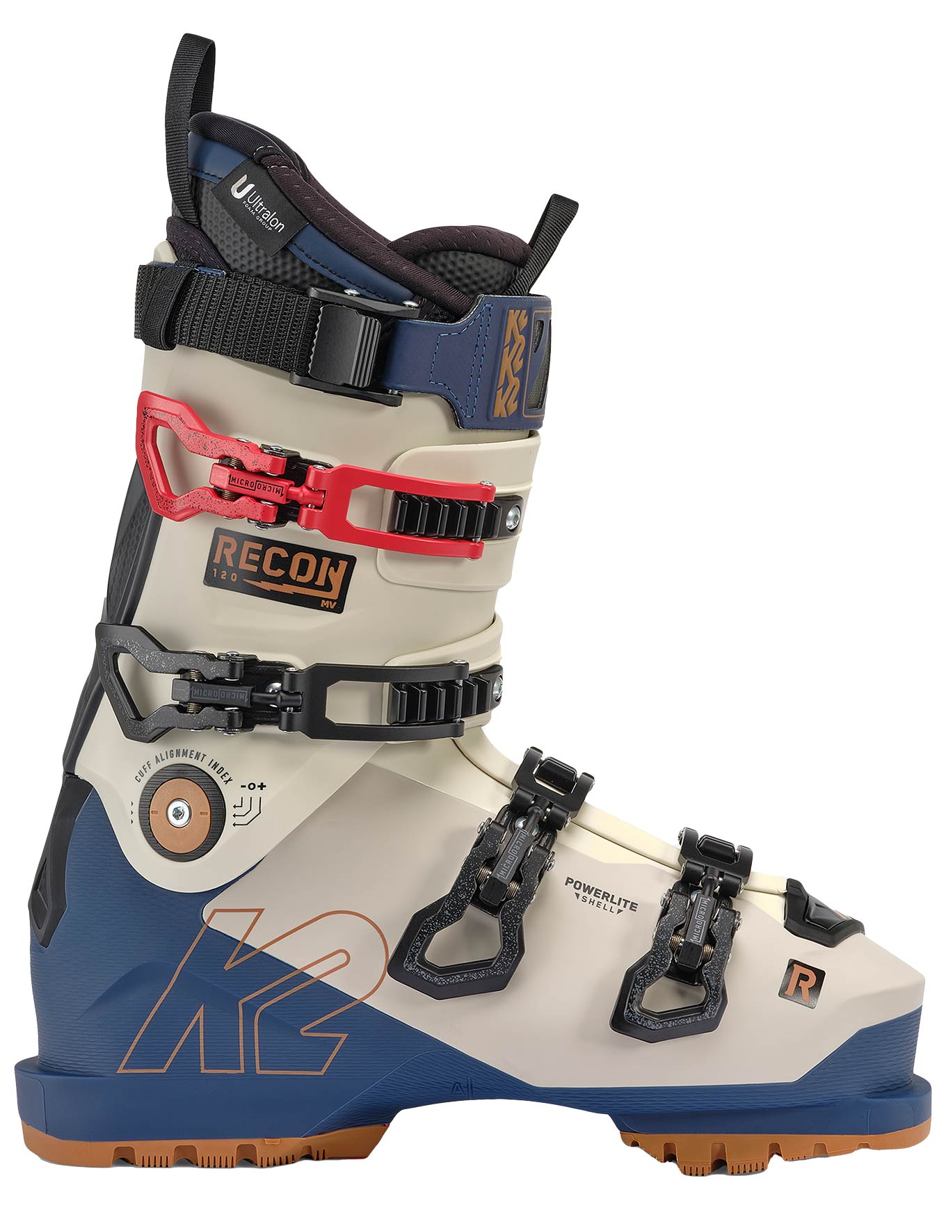 Chaussures de ski alpin - Recon 120 MV - Taille 41,5 - Navy