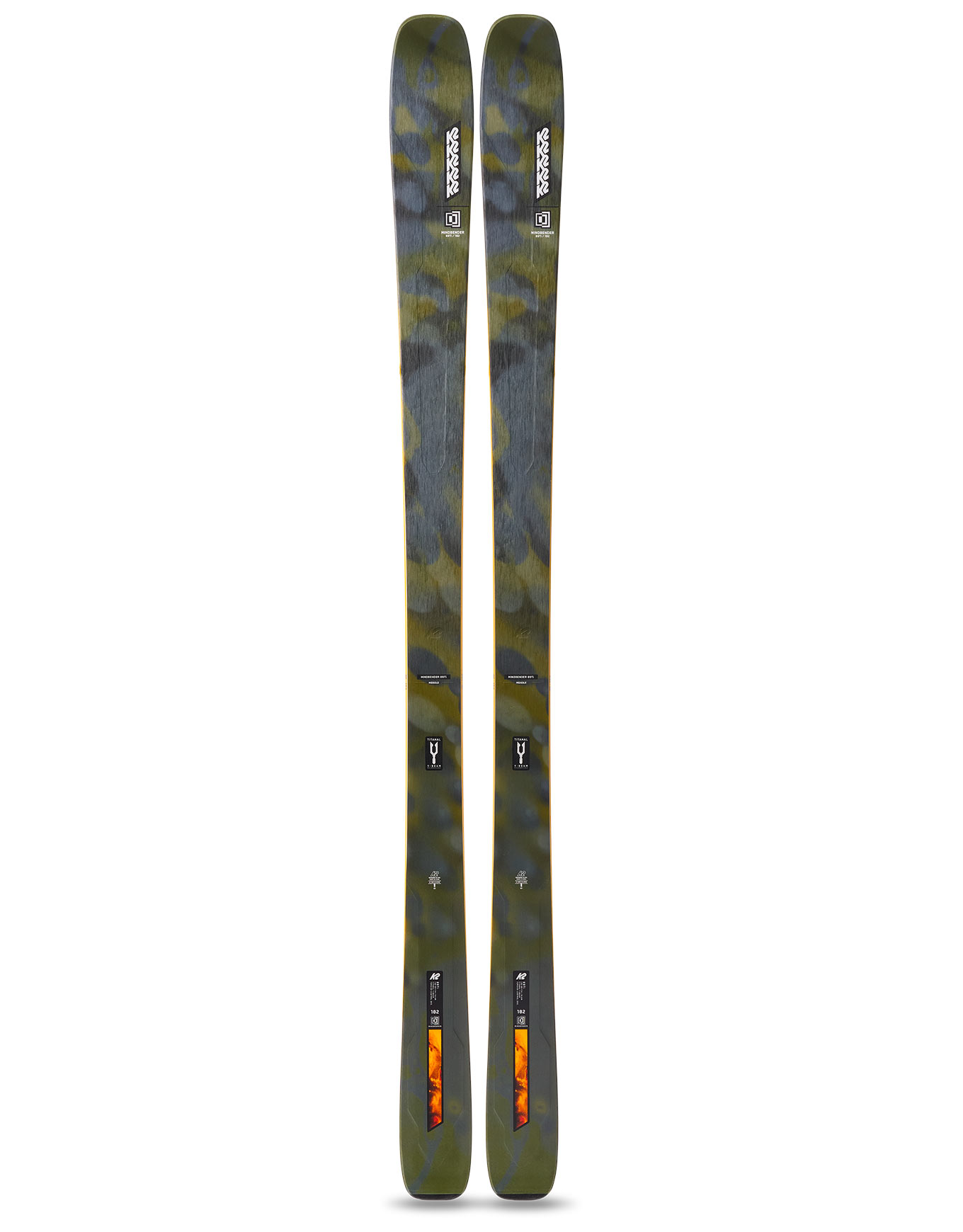 All-Mountain Skier Mindbender 89TI 2026 für Herren aus Wolle Größe 182 cm