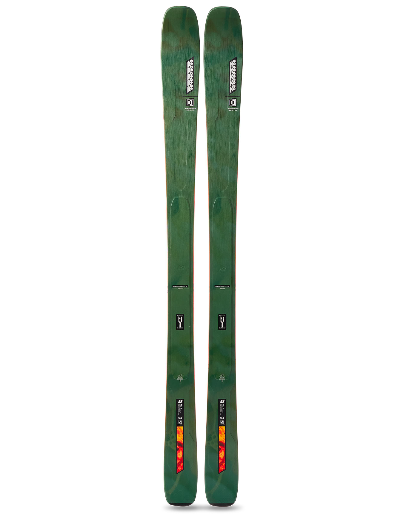 All-Mountain Skier Mindbender 89TI W 2026 für Damen aus Wolle Größe 164 cm