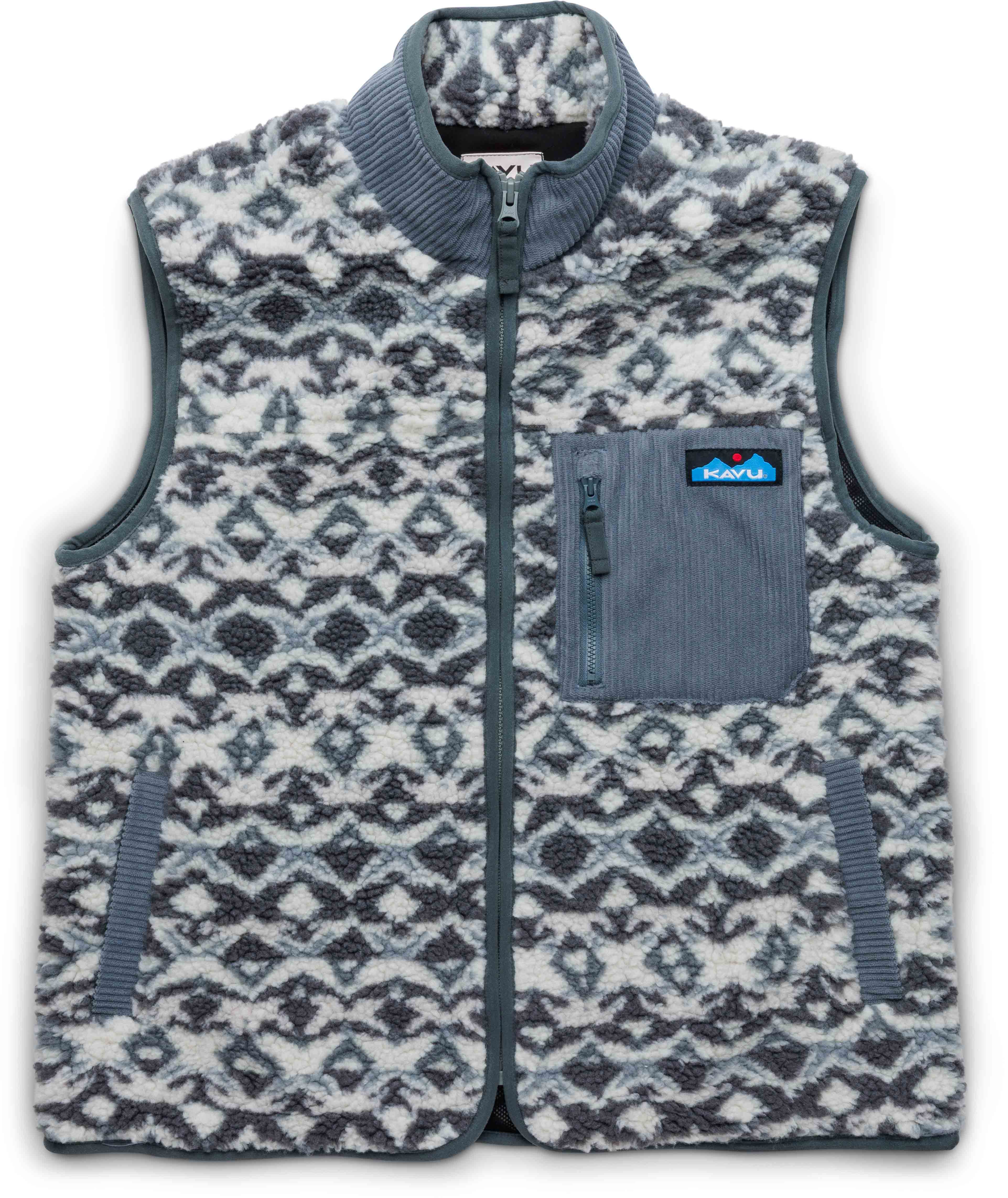 Gilet en polaire sherpa - Ozette Vest W Cloud Fusion - Taille M - Navy