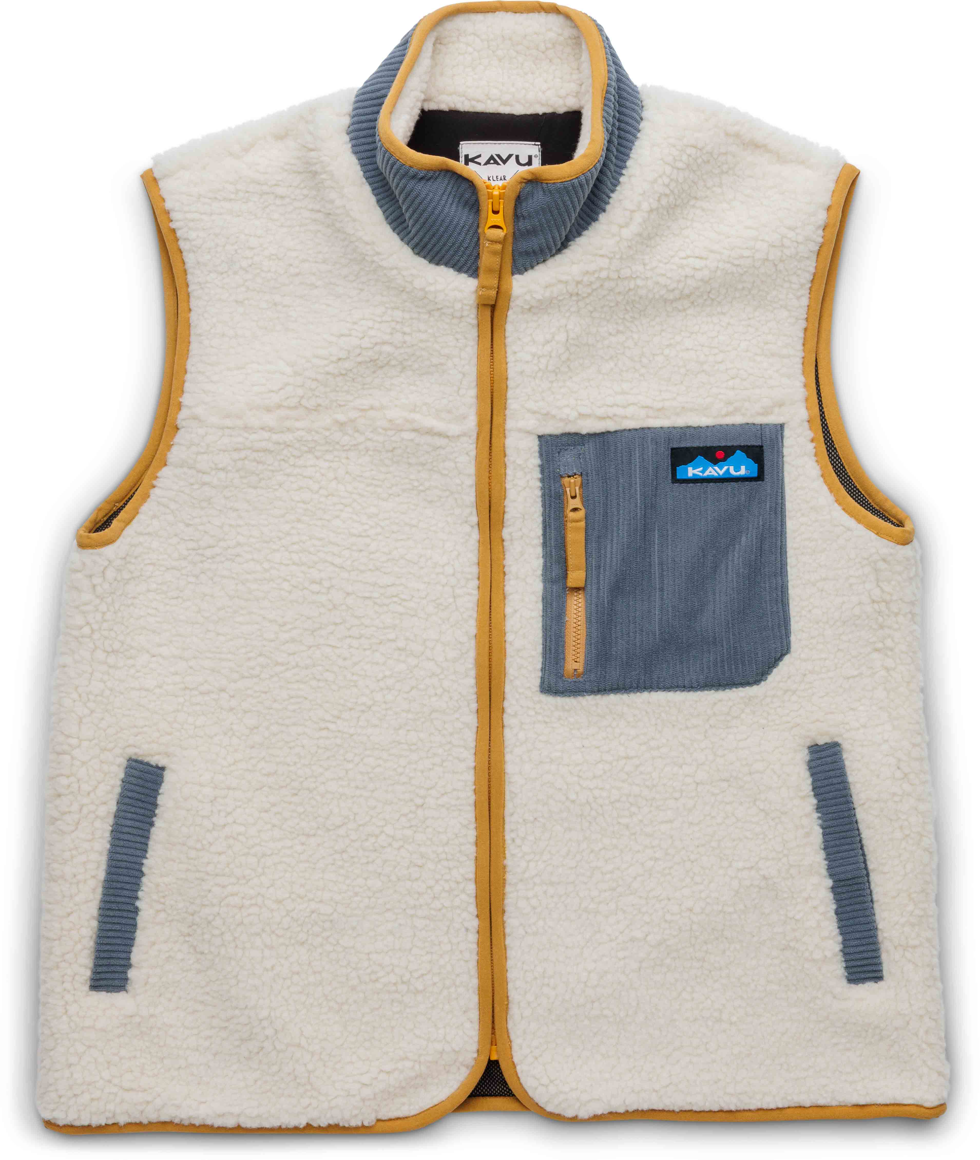Gilet en polaire sherpa - Ozette Vest W Natural - Taille S - Beige