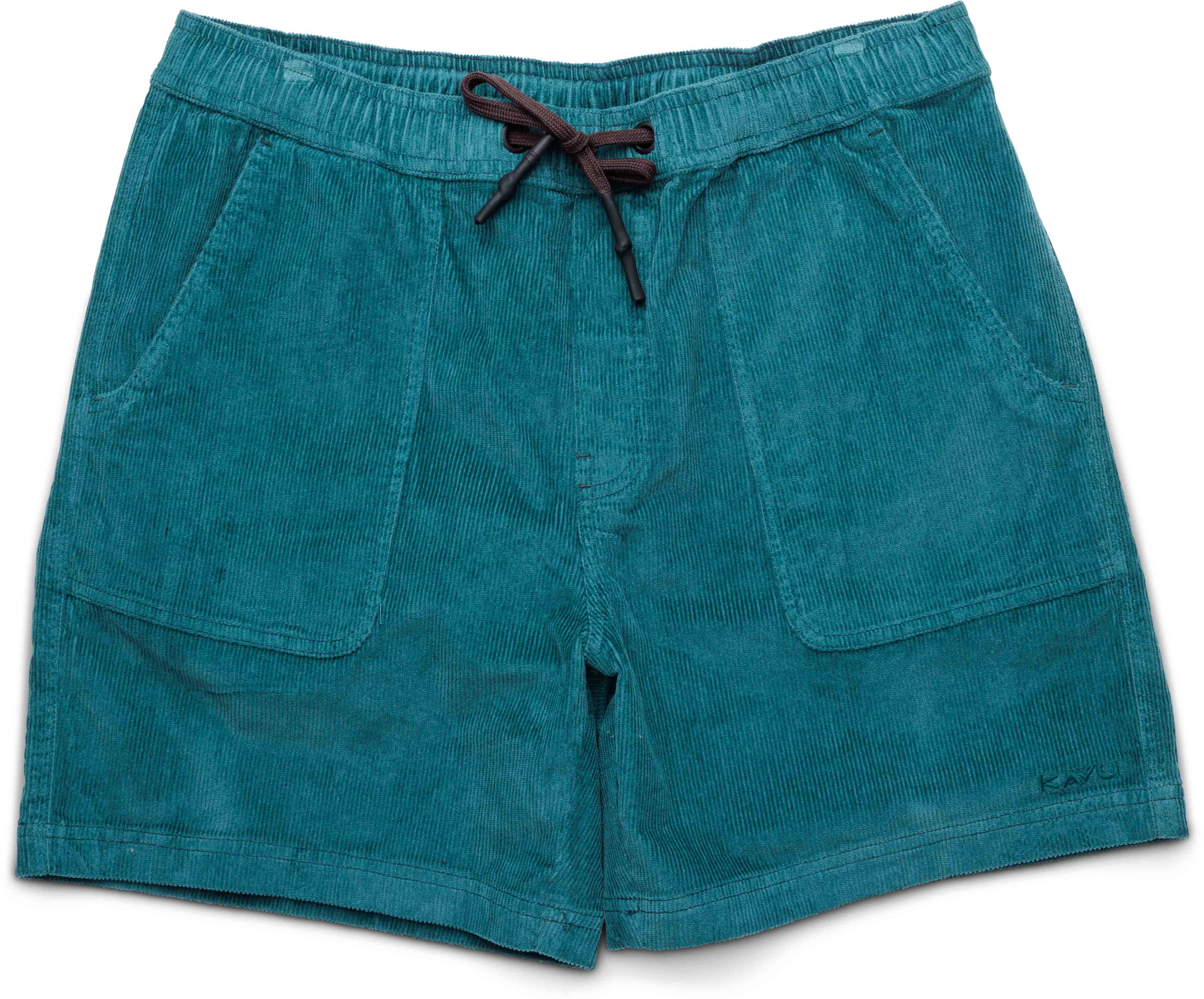 Short en velours côtelé stretch - Take Ten Short M Transformative Teal - Taille L - Bleu