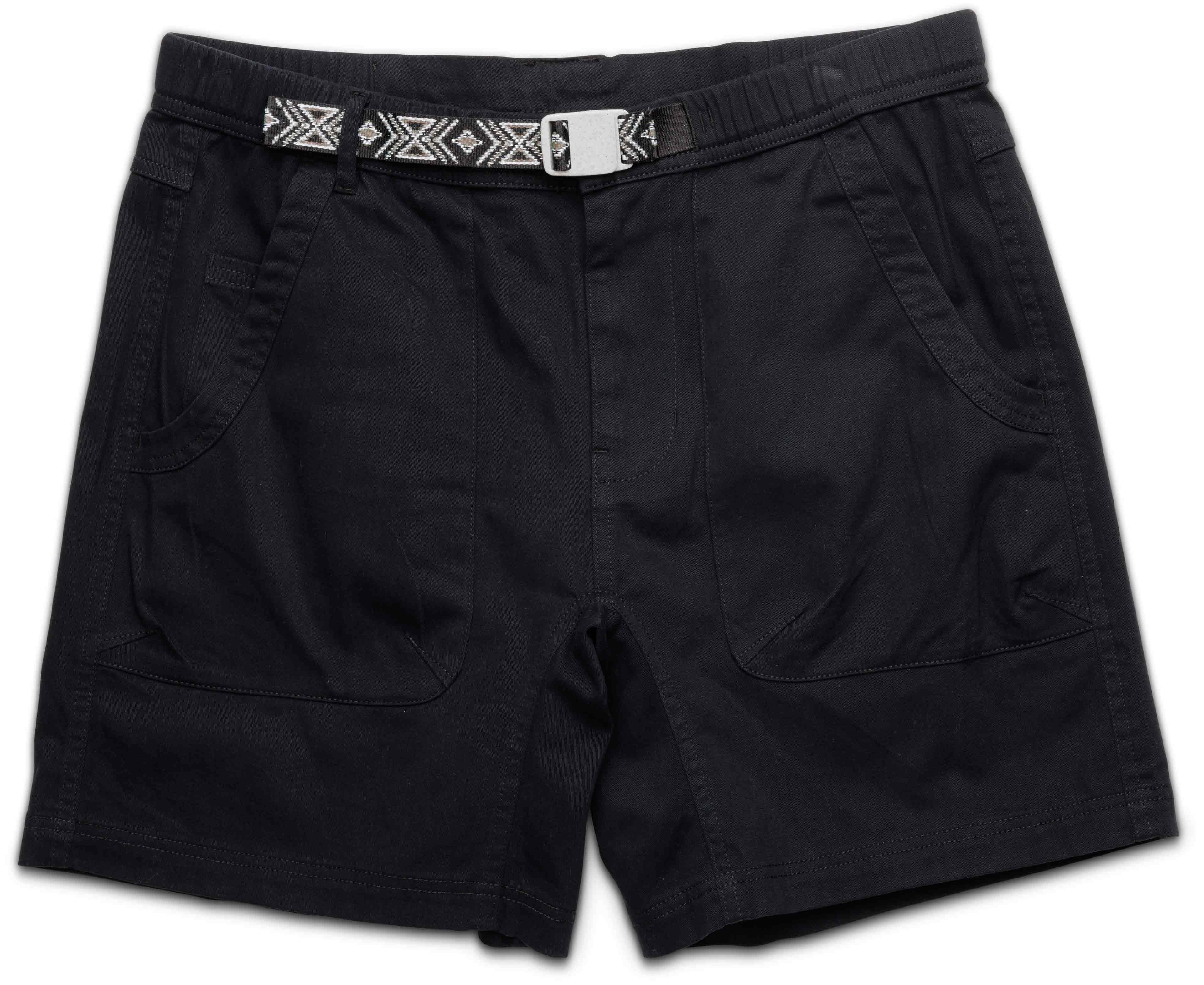 Short en coton stretch - Kumano Short M Black en Coton - Taille M - Noir