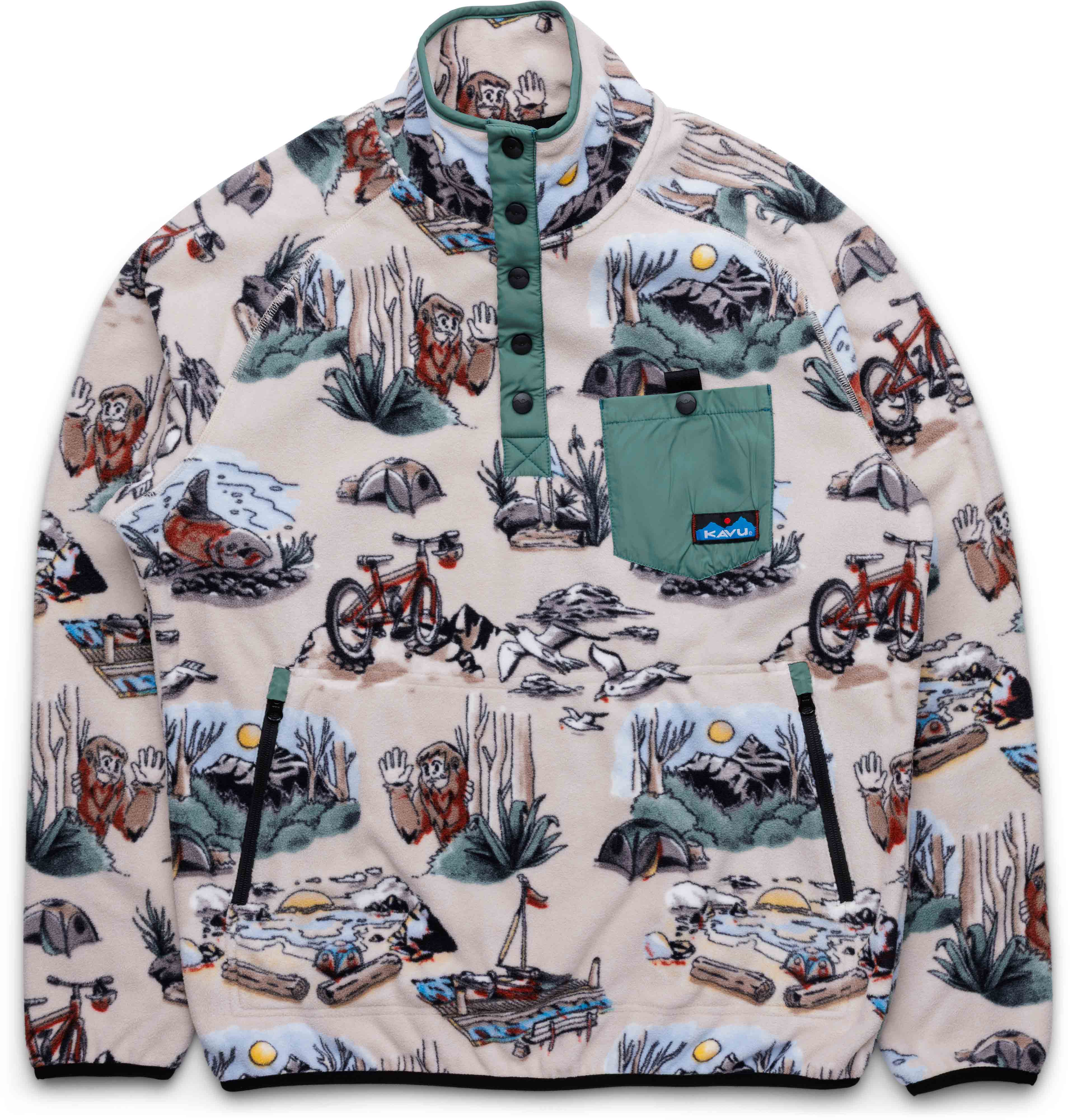 Polaire décontractée - Teannaway Fleece M Places To Be - Taille L - Beige