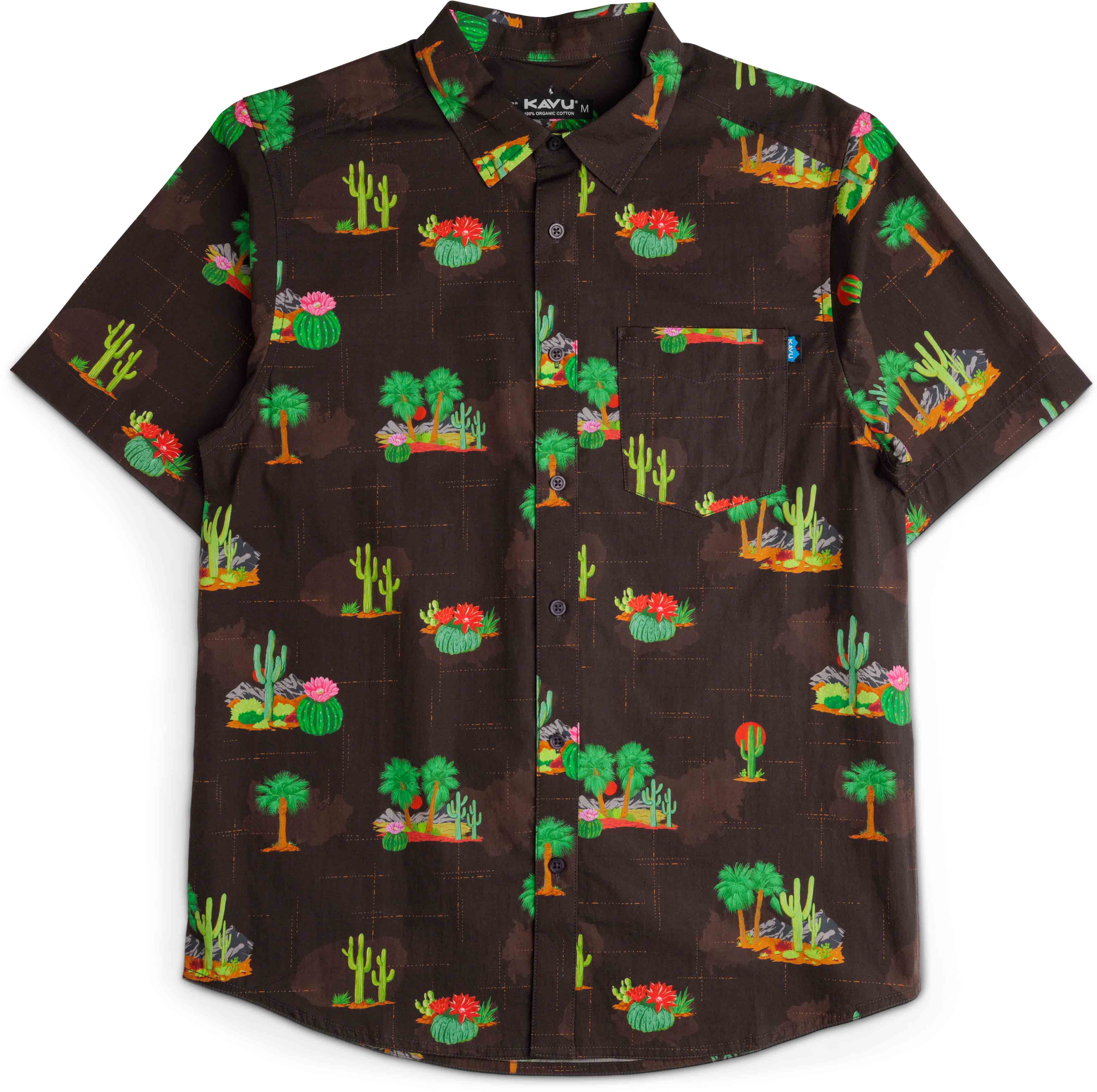 Chemise en coton biologique - The Jam Shirt M Wild Desert en Coton - Taille M - Marron