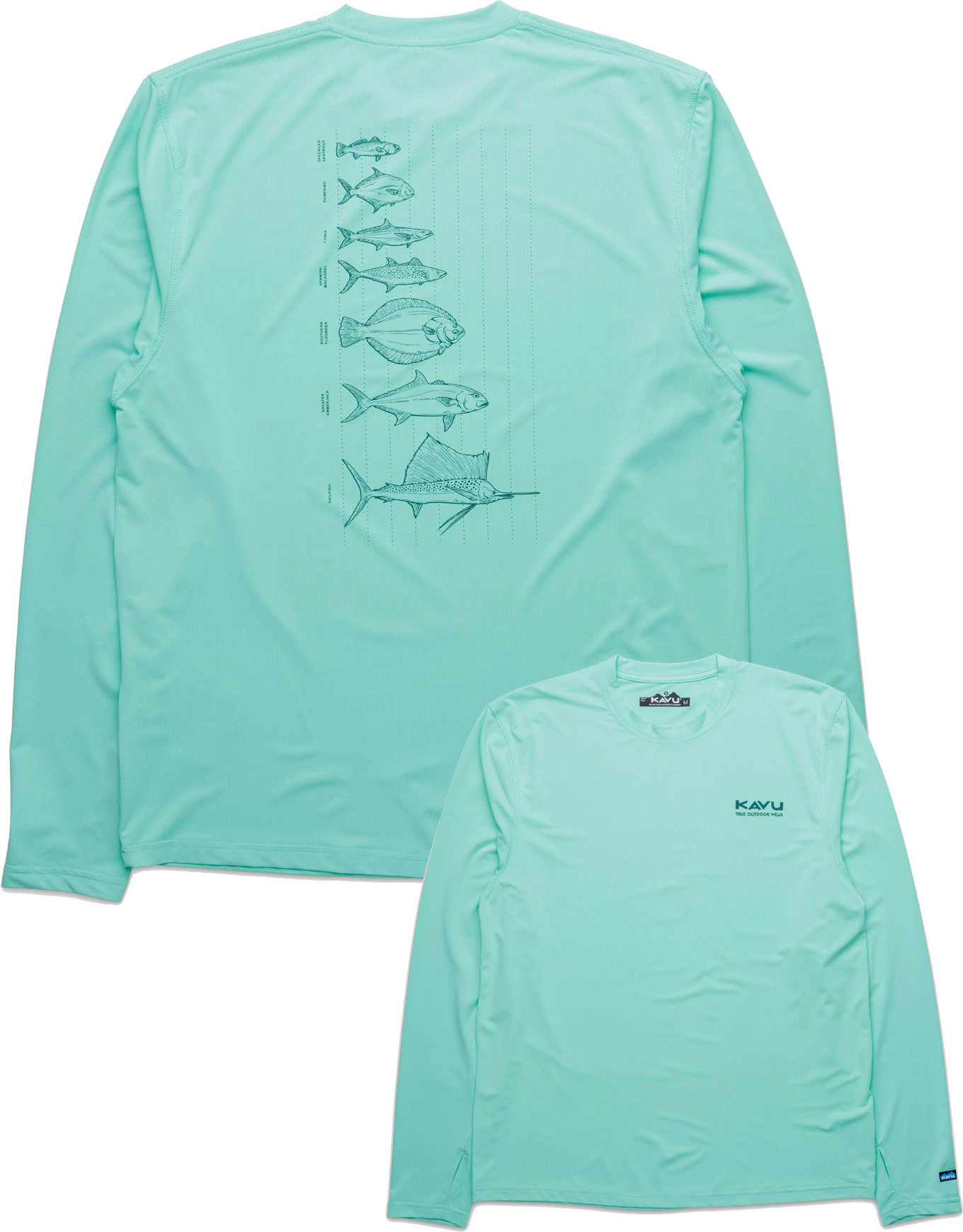 T-shirt avec protection solaire UPF - Sunday Crew M Jelly Mint - Taille L - Vert
