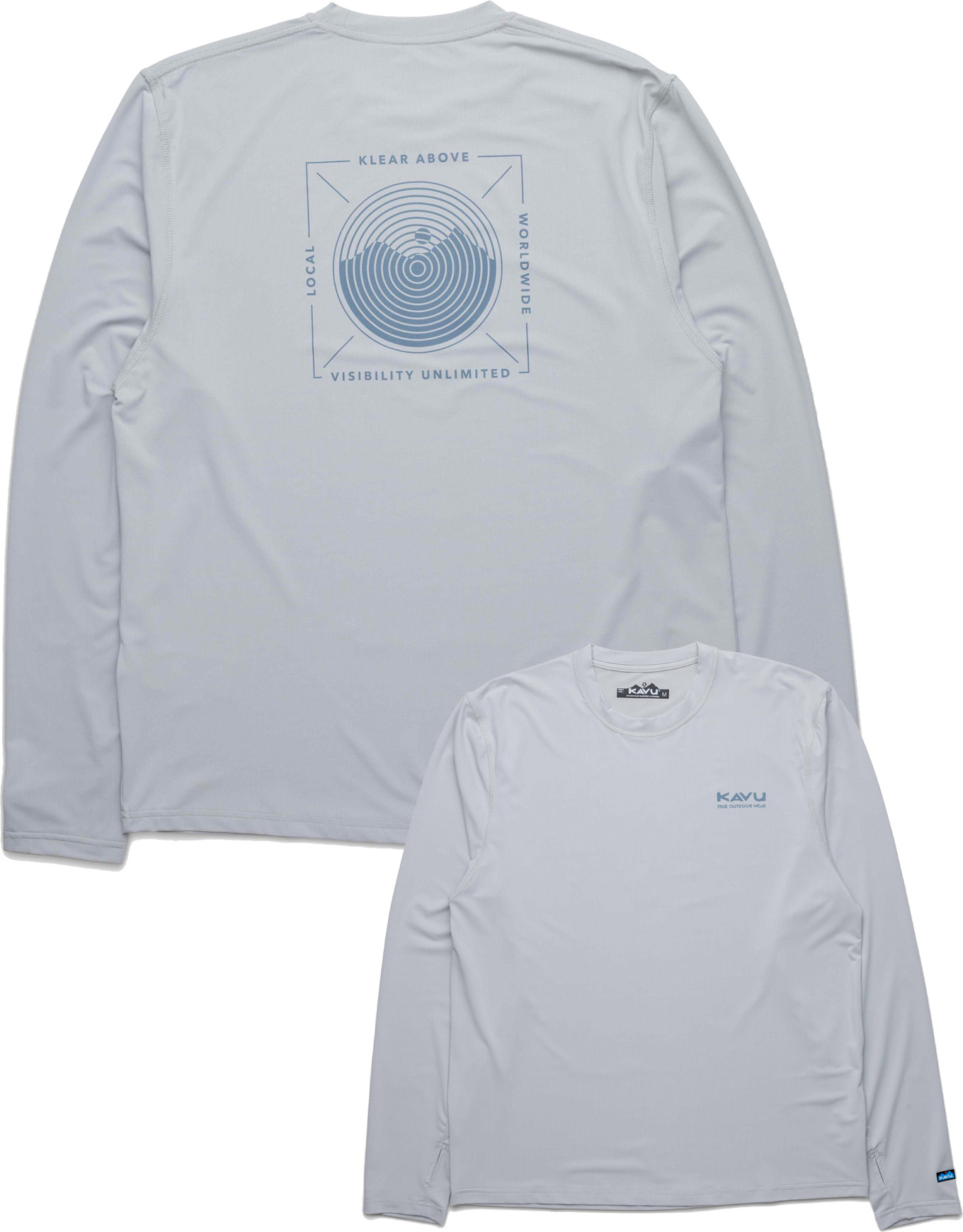T-shirt avec protection solaire UPF - Sunday Crew M Vapor - Taille L - Gris