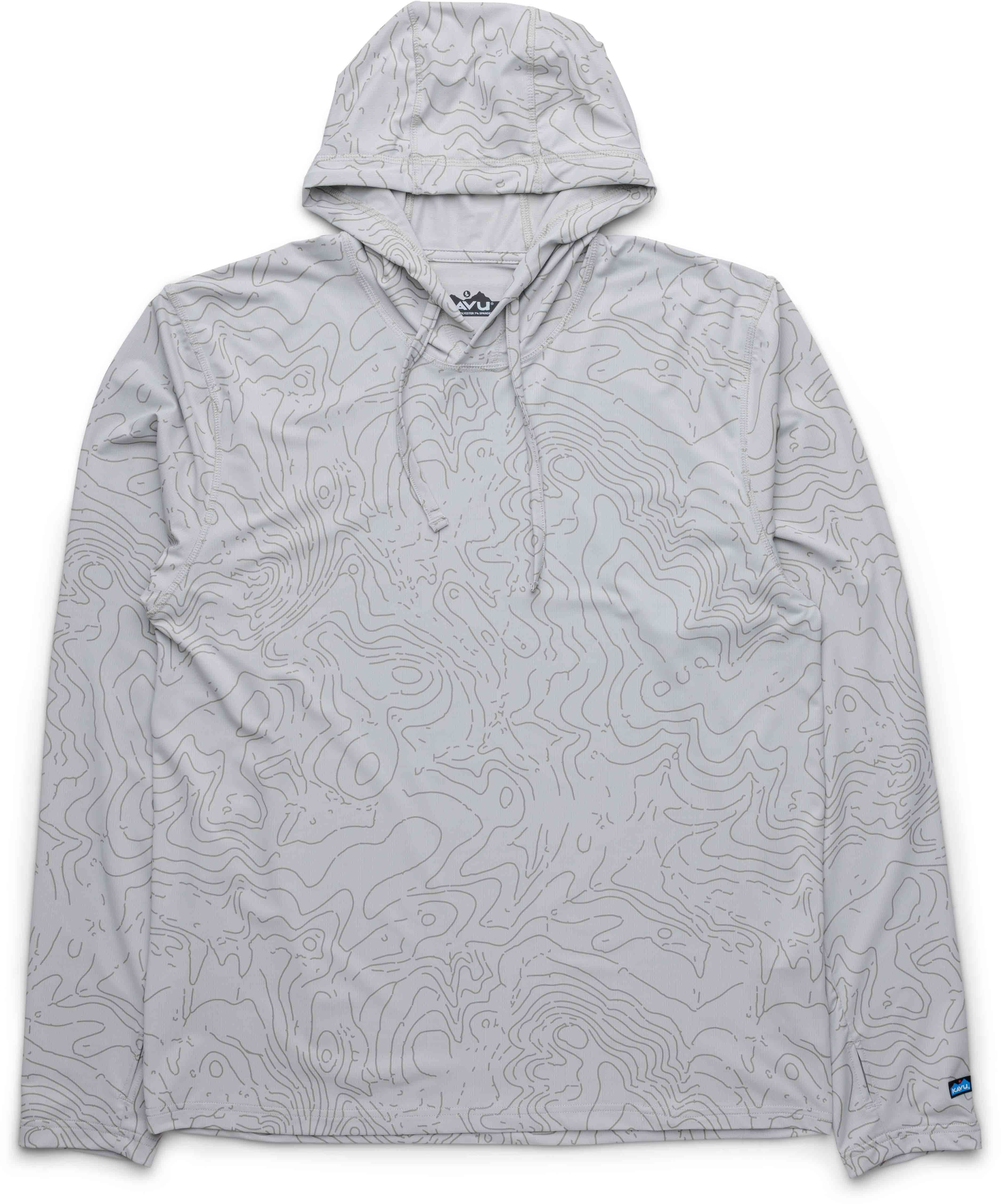 T-shirt à capuche respirant - Sunday Hoodie M Stone Topo - Taille M - Gris