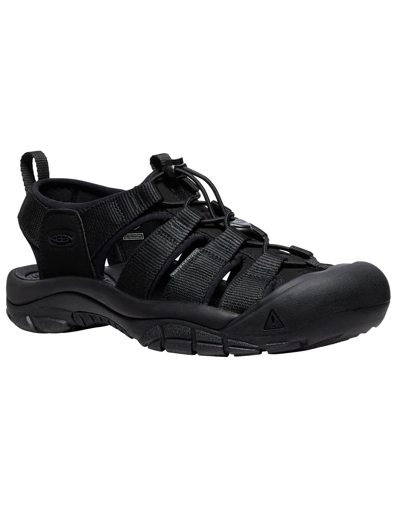 Sandales de marche - Newport H2 M Triple Black en Nylon - Taille 44 - Noir