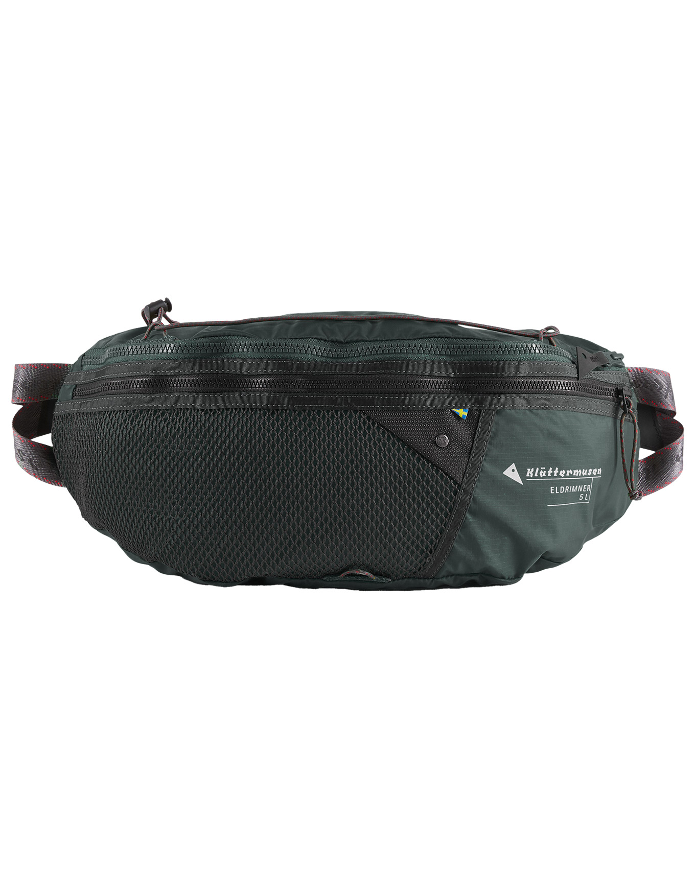 Klattermusen - Sac banane 5L - Eldrimner Lumbarpack 5L Dark Teal - Gris