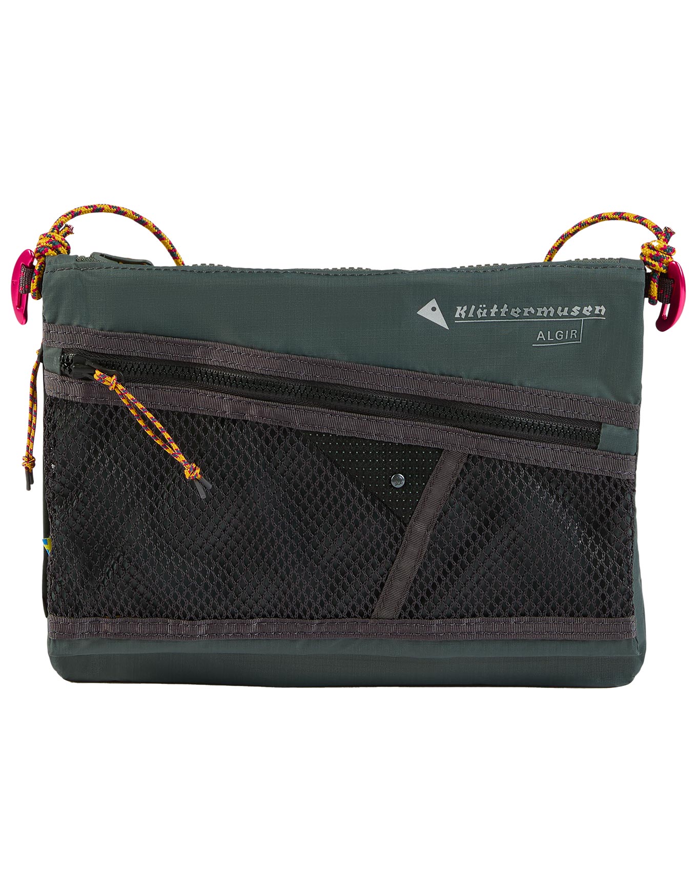 Klattermusen - Pochette - Algir Foldover Bag Dark Teal - Gris